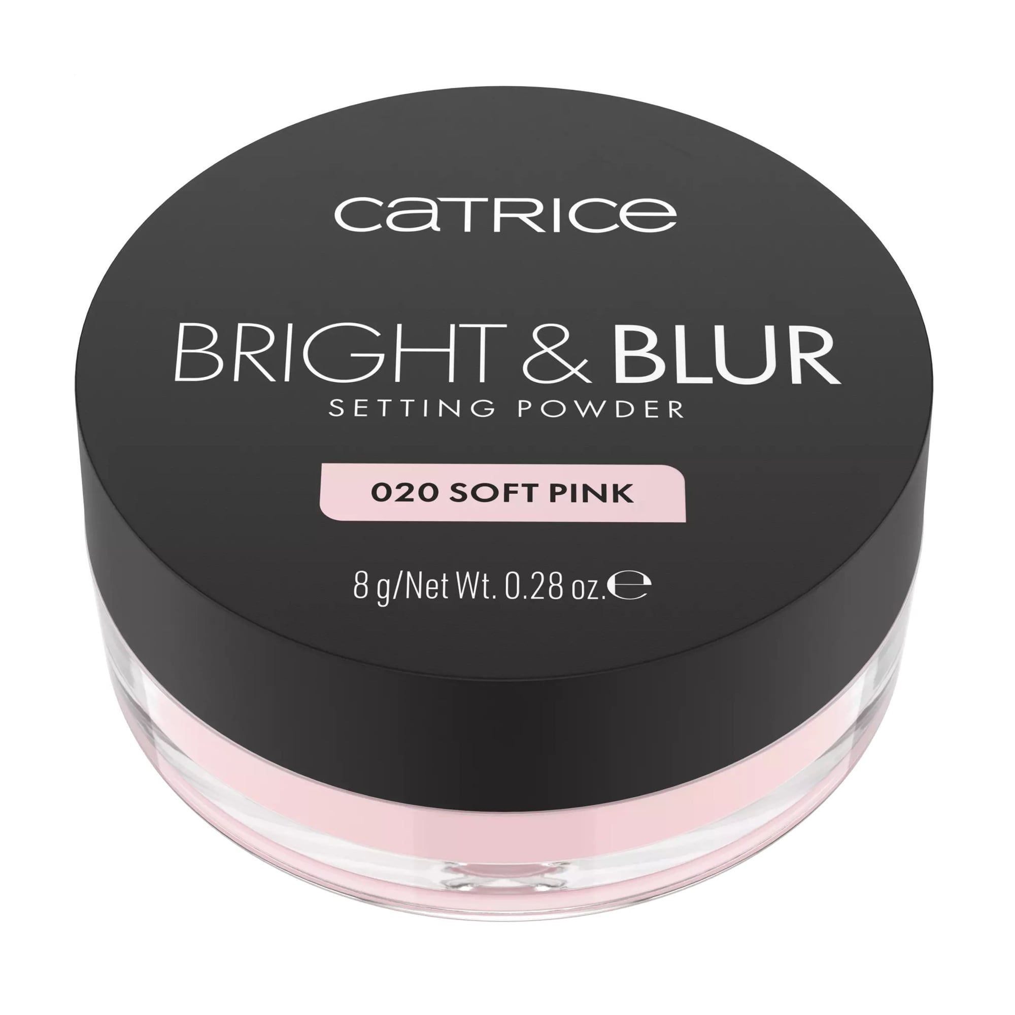 

Розсипчаста пудра для обличчя Catrice Bright & Blur Setting Powder, 020 Soft Pink, 8 г