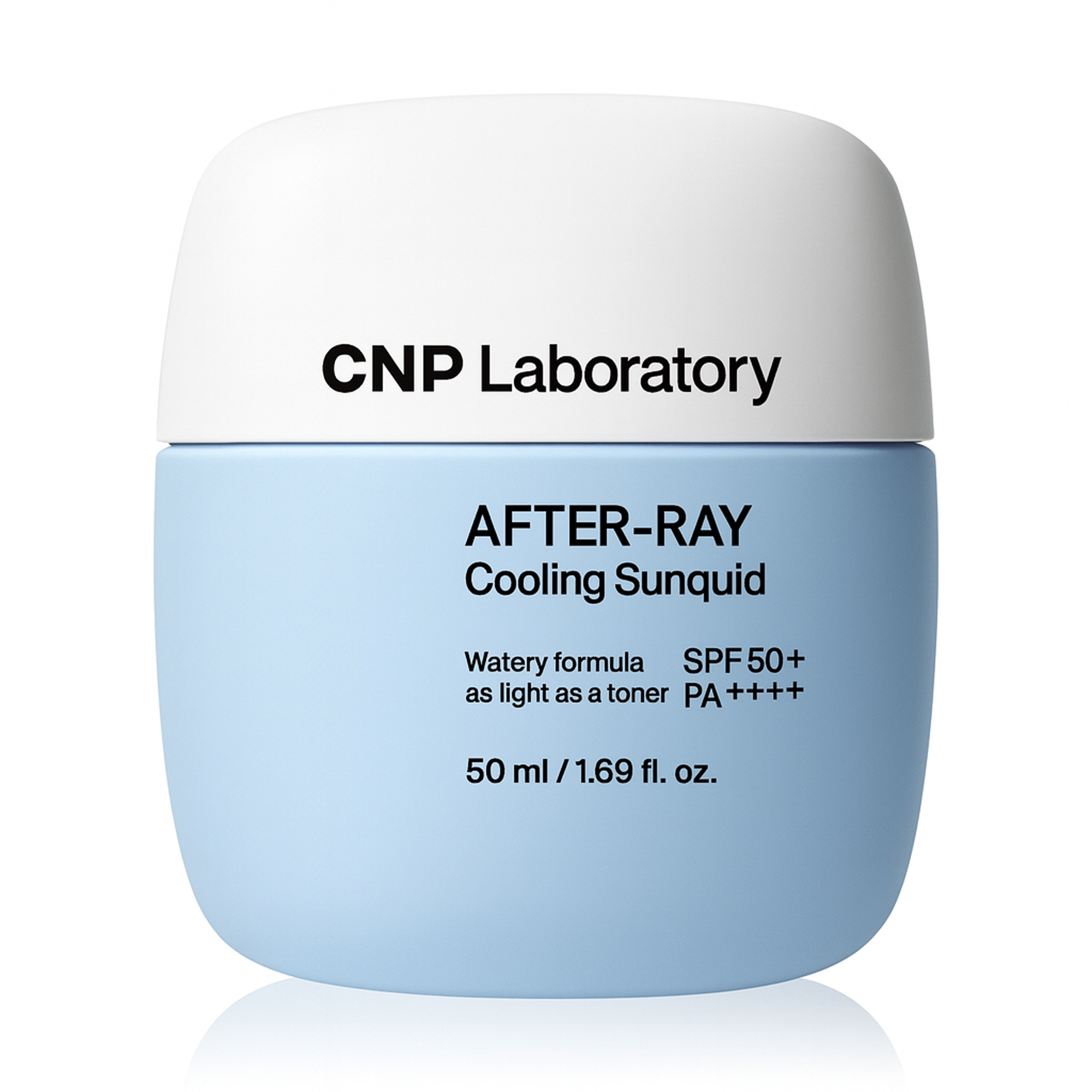 

Охолоджувальний сонцезахисний крем для обличчя CNP Laboratory After-Ray Cooling Sunquid SPF 50+ PA++, 50 мл