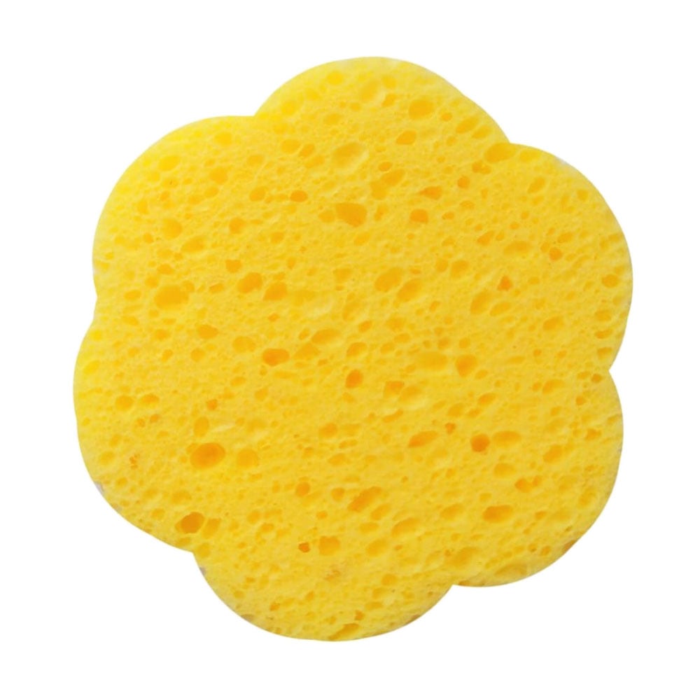 

Спонж для вмивання Cosmo Shop пористий, квітка, целюлоза, 7 см, помаранчевий, 1 шт (CS089O)