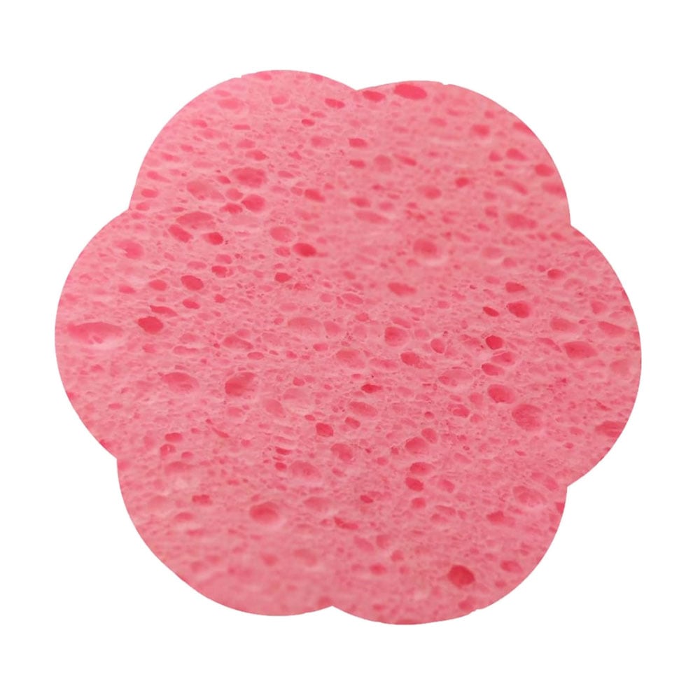 

Спонж для вмивання Cosmo Shop пористий, квітка, целюлоза, 7 см, рожевий, 1 шт (CS089R)