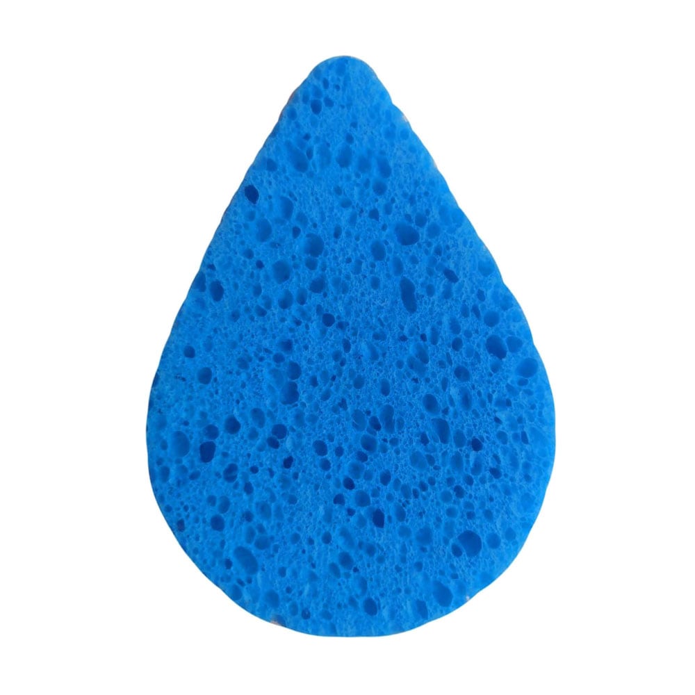 

Спонж для вмивання Cosmo Shop пористий, крапля, целюлоза, 7*10 см, синій, 1 шт (CS090B)