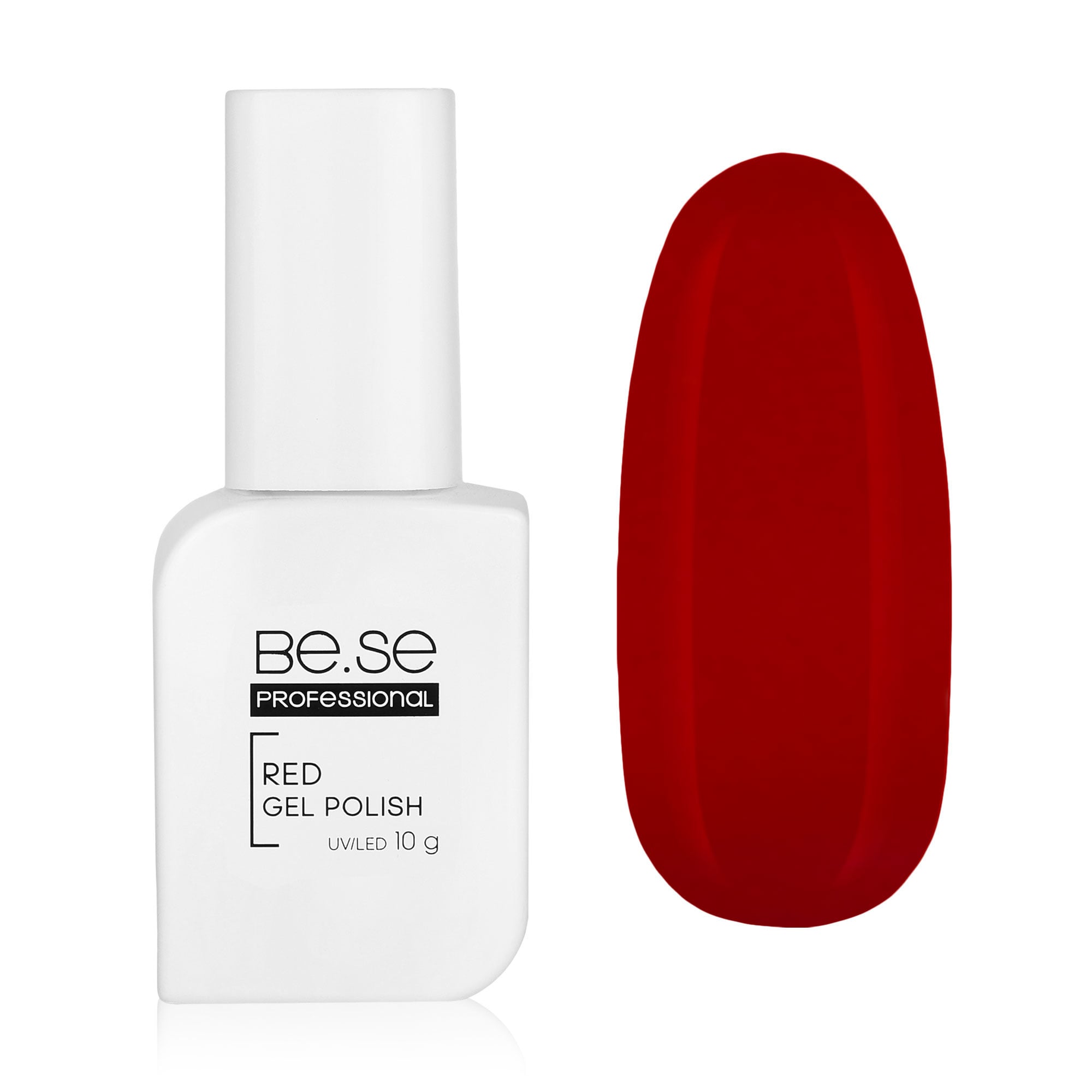 

Гель-лак для нігтів Be.Se professional Gel Polish Red New 004, 10 г