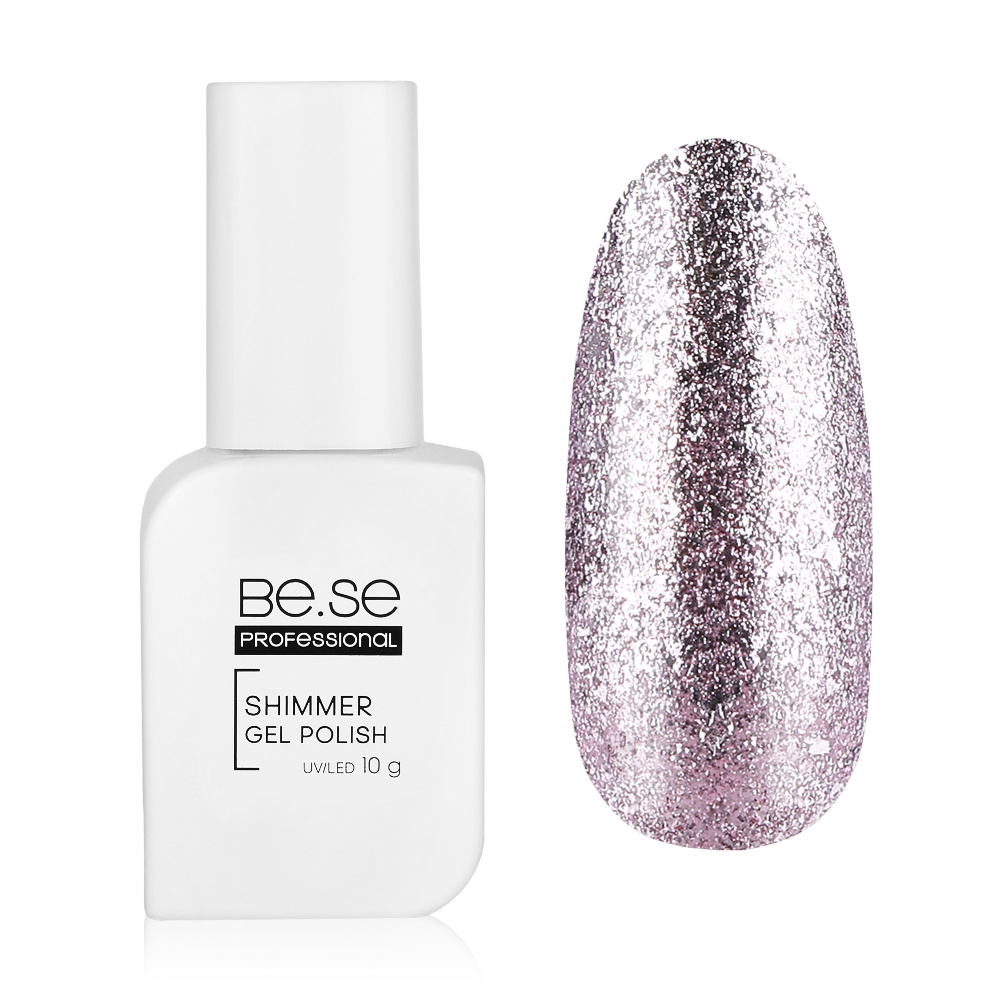 

Гель-лак для нігтів Be.Se professional Gel Polish Shimmer New 020, 10 г