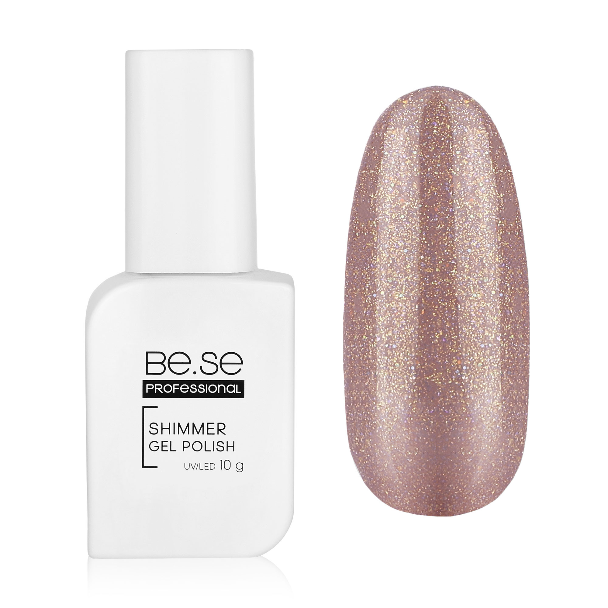 

Гель-лак для нігтів Be.Se professional Gel Polish Shimmer New 023, 10 г