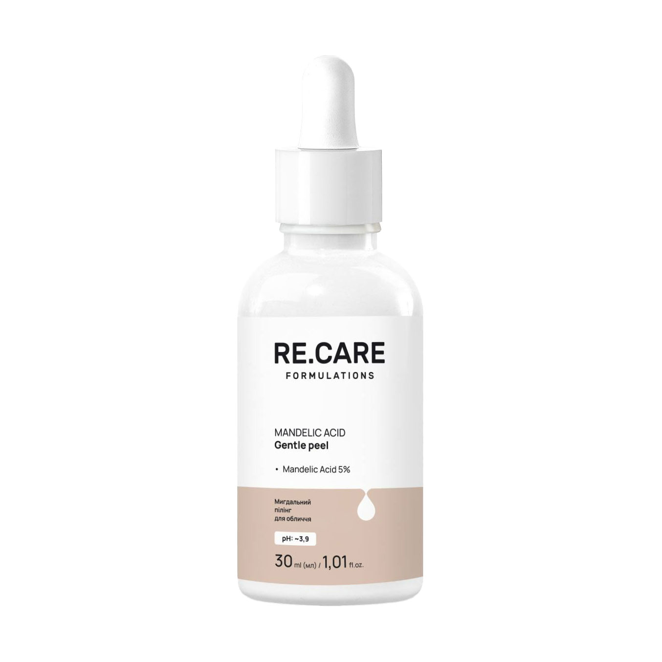 

Мигдальний пілінг для обличчя ReCare Mandelic Acid Gentle Peel, 30 мл