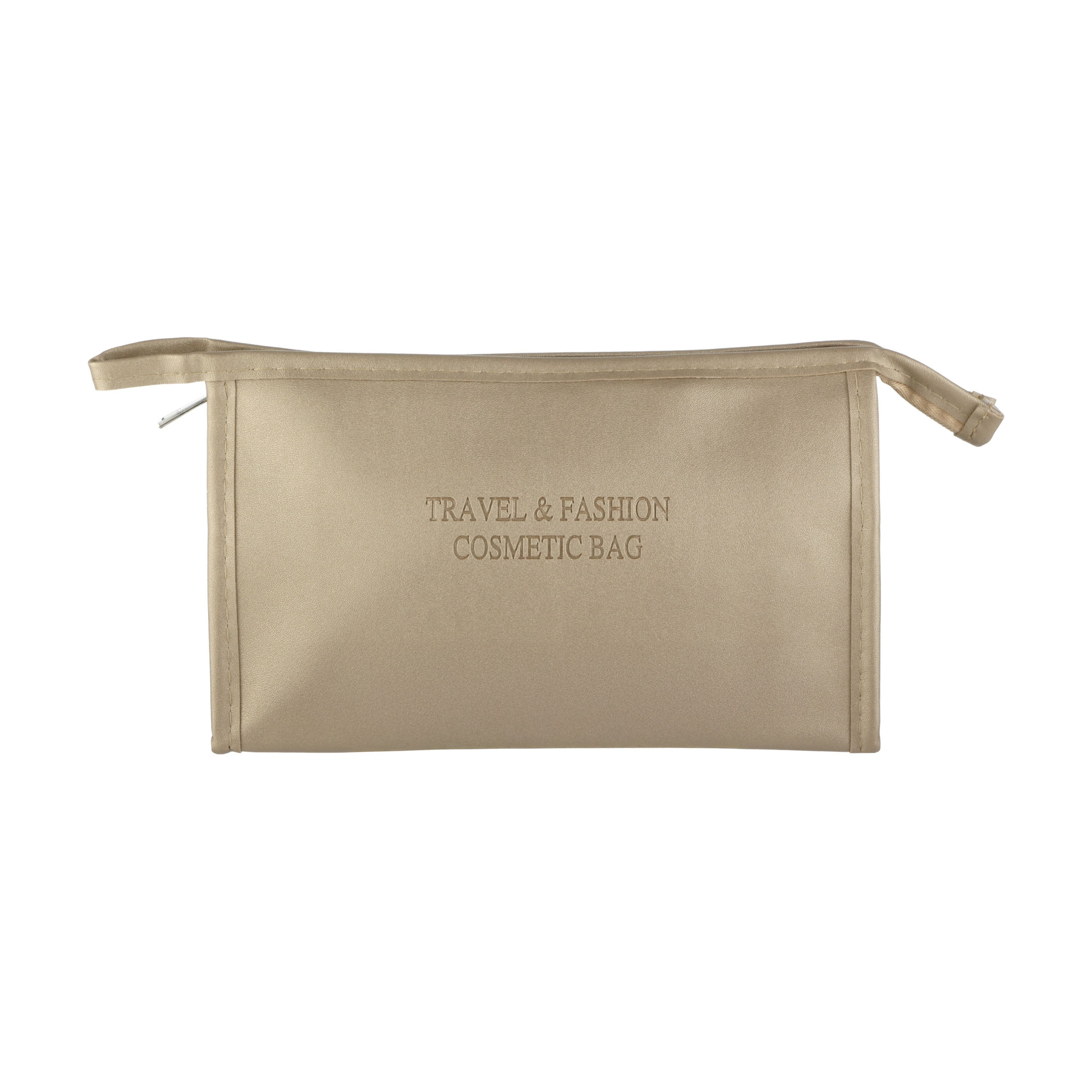 

Косметичка Cosmo Shop Travel & Fashion Cosmetic Bag, 22.5*14*6.5 см, золота, 1 шт (CS1133G)