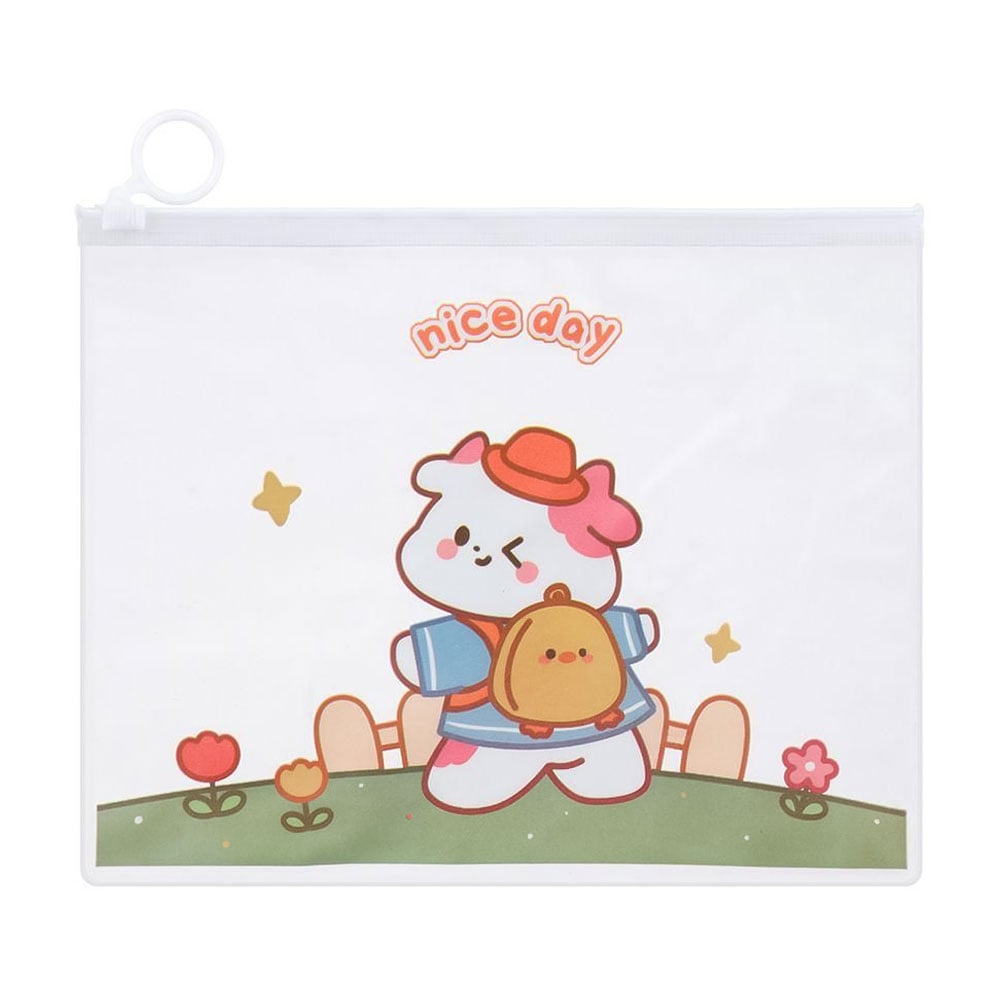 

Дитяча косметичка Cosmo Shop Niсe Day, 21*16.8 см, прозора, 1 шт (CS1145)