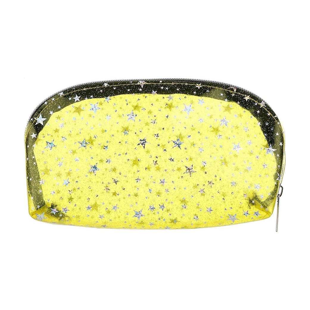 

Косметичка Cosmo Shop Зірки, 17*10*7 см, прозоро-жовта, 1 шт (CS1155Y)