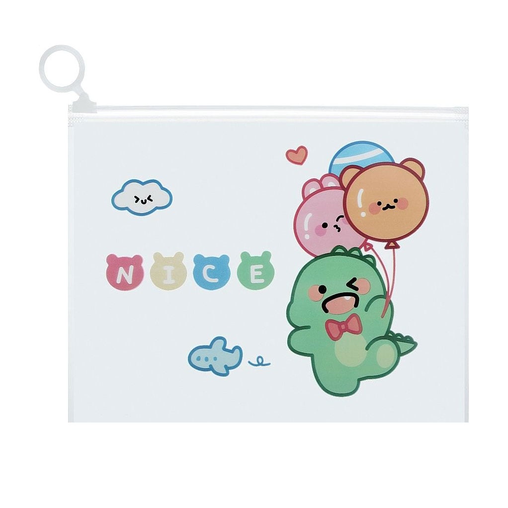 

Дитяча косметичка Cosmo Shop Nice, 21*16.7 см, прозора, 1 шт (CS1165)