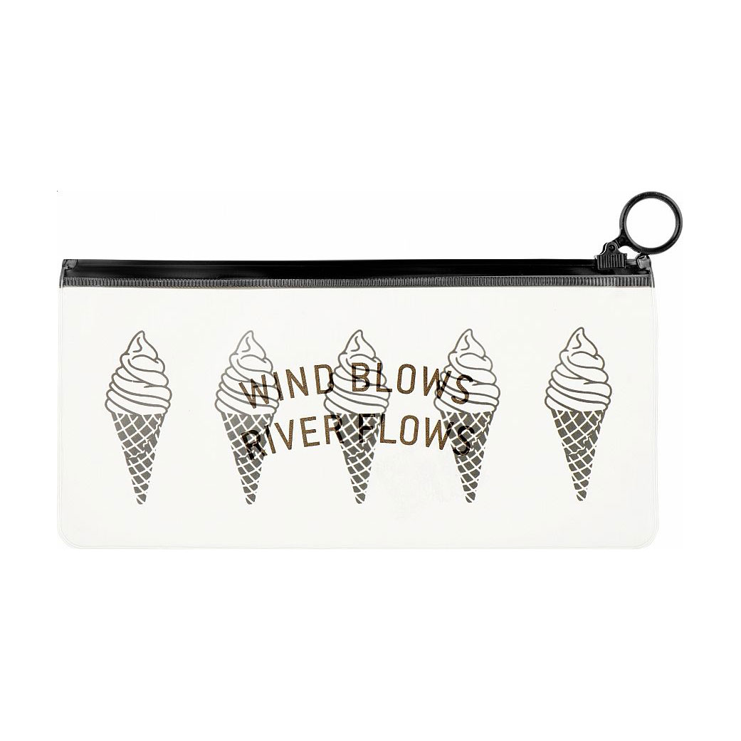 

Косметичка Cosmo Shop Морозиво, 11.5*22.5 см, прозора, 1 шт (QA-001)