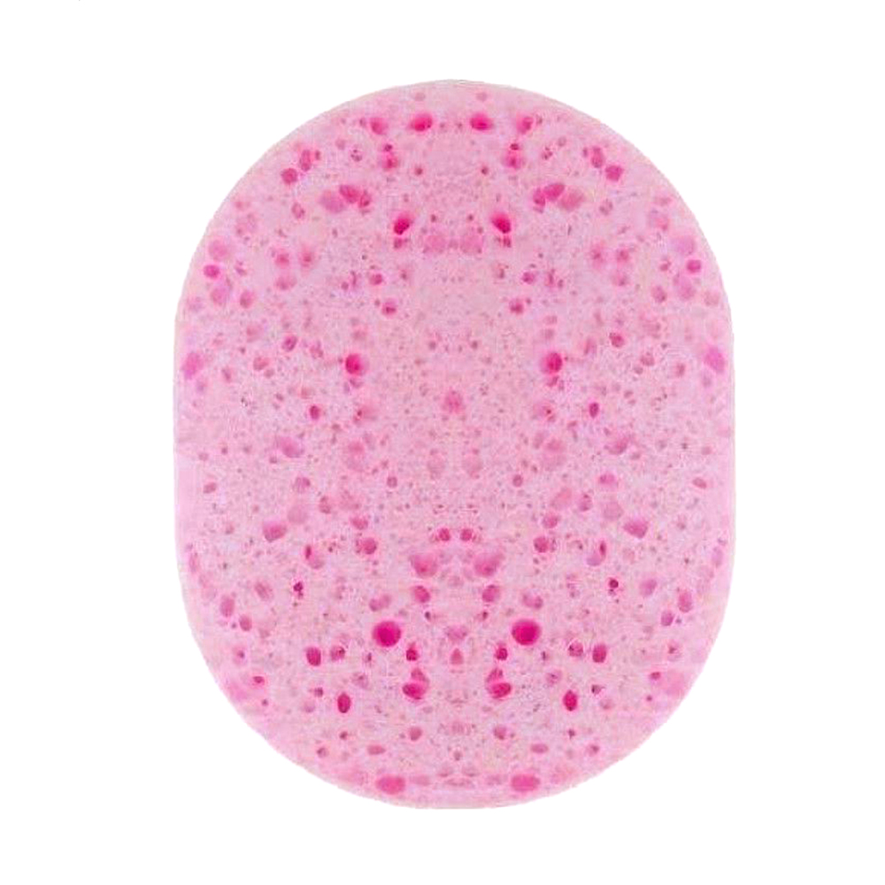 

Спонж для вмивання Cosmo Shop Пористий овал, 11*8.5 см, рожевий (CS049R)
