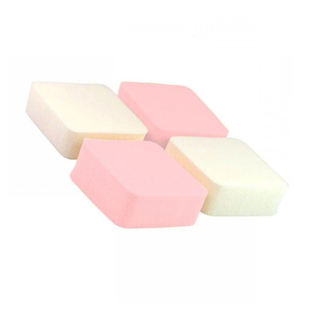 

Набір спонжів для макіяжу Cosmo Shop Ромб витягнутий, біло-рожевий, 4 шт (CS052WR)