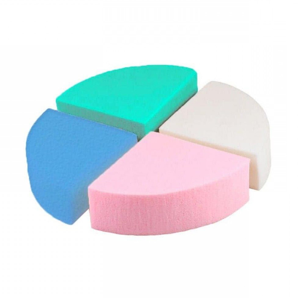 

Набір спонжів для макіяжу Cosmo Shop Коло сегментоване, різнокольоровий, 4 шт (CS053CM)