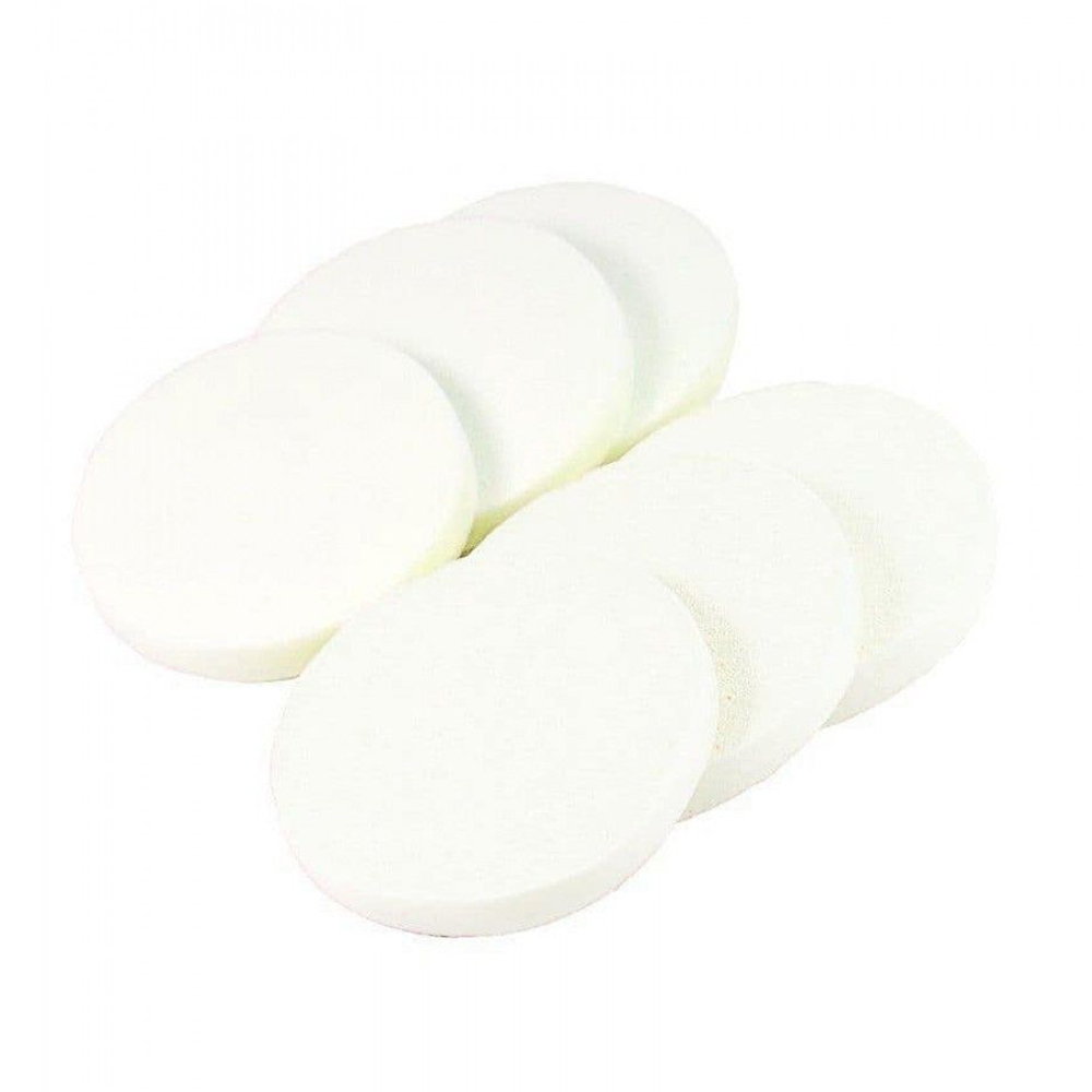 

Набір спонжів для макіяжу Cosmo Shop Круглий, білий, 6 шт (CS058W)