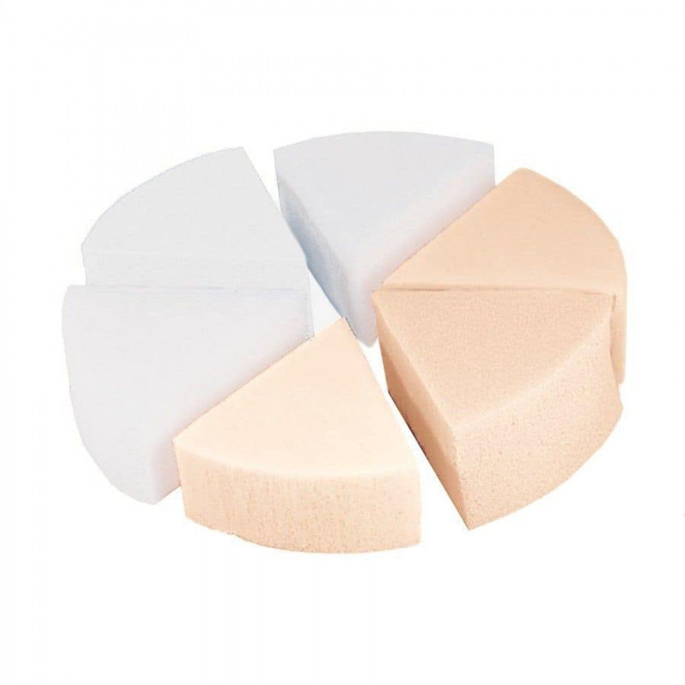 

Набір спонжів для макіяжу Cosmo Shop Коло сегментоване, біло-бежевий, 6 шт (CS073WB)