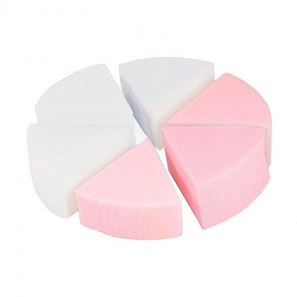 

Набір спонжів для макіяжу Cosmo Shop Коло сегментоване, біло-рожевий, 6 шт (CS073WR)