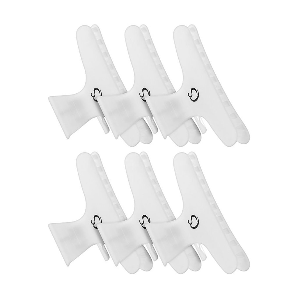 

Затискачі для волосся Cosmo Shop пластикові крабики, білі, 8*4.5 см, 6 шт (CS78W)