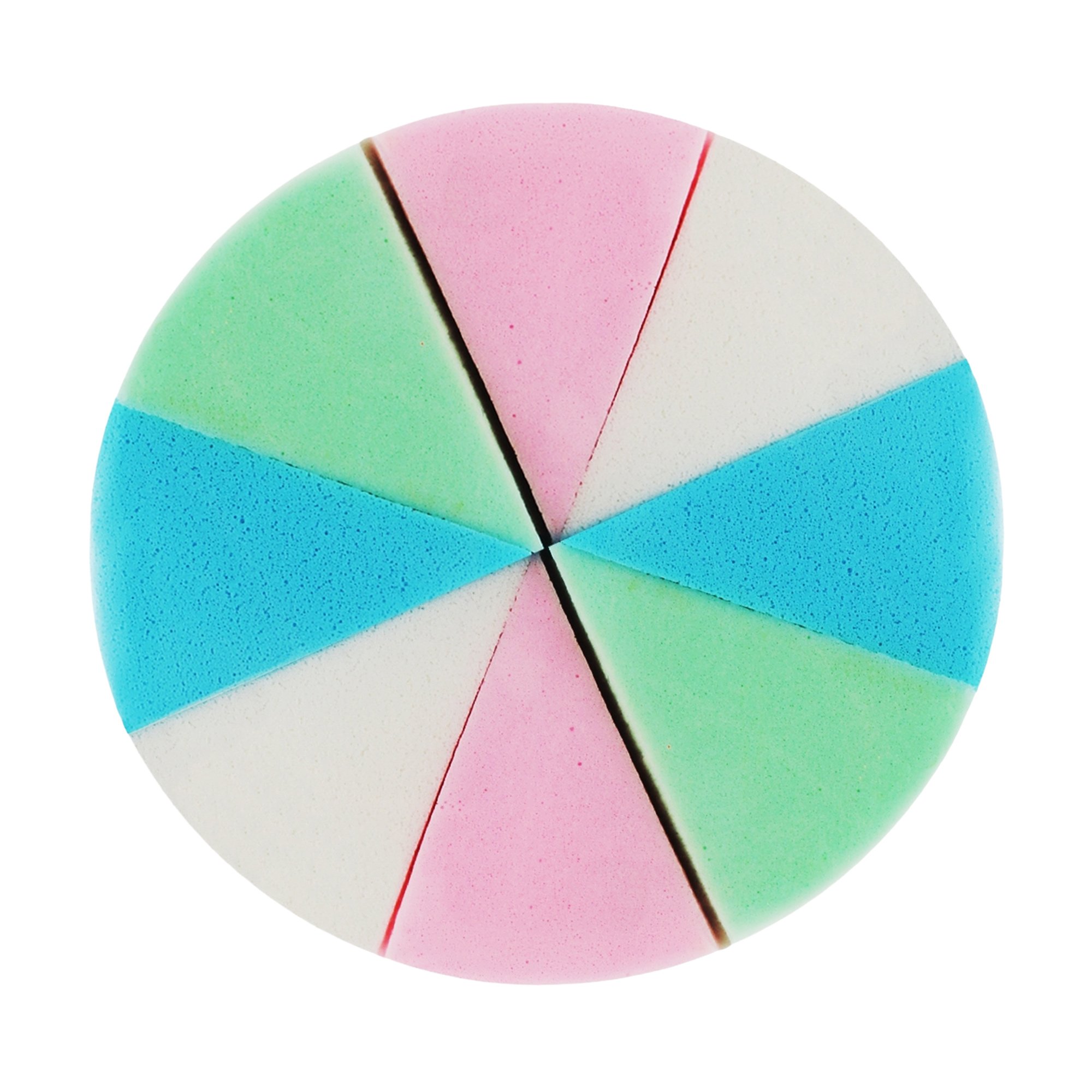 

Набір спонжів для макіяжу Cosmo Shop Коло сегментоване, кольоровий мікс, 8 шт (CS075CM)