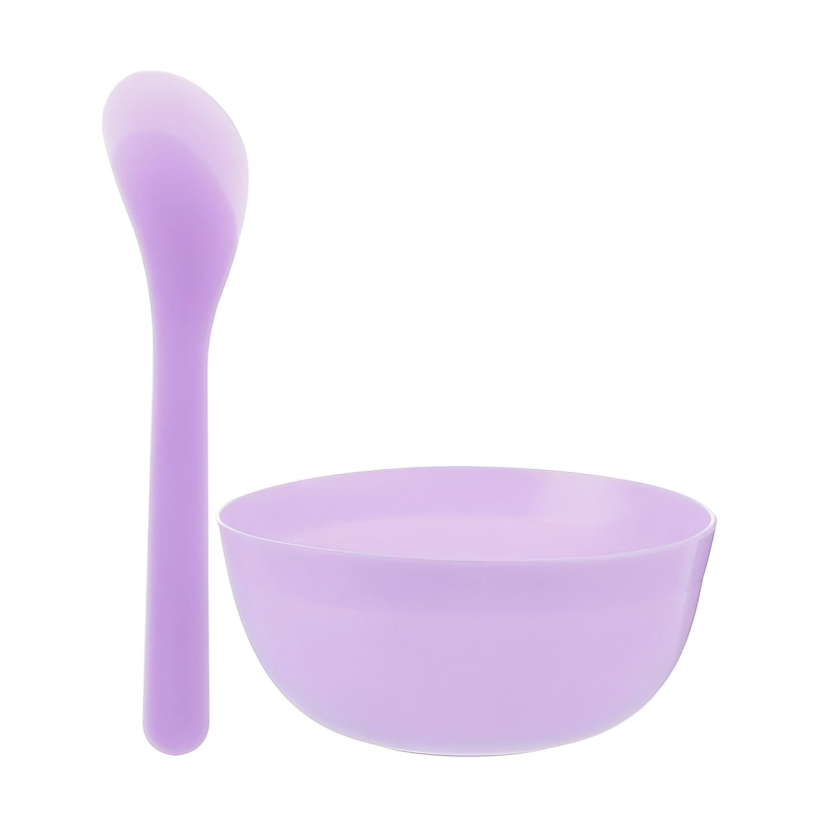 

Набір для косметичних продуктів Cosmo Shop пластик матовий, ліловий (миска, 1 шт + лопатка, 1 шт) (CS097VM)