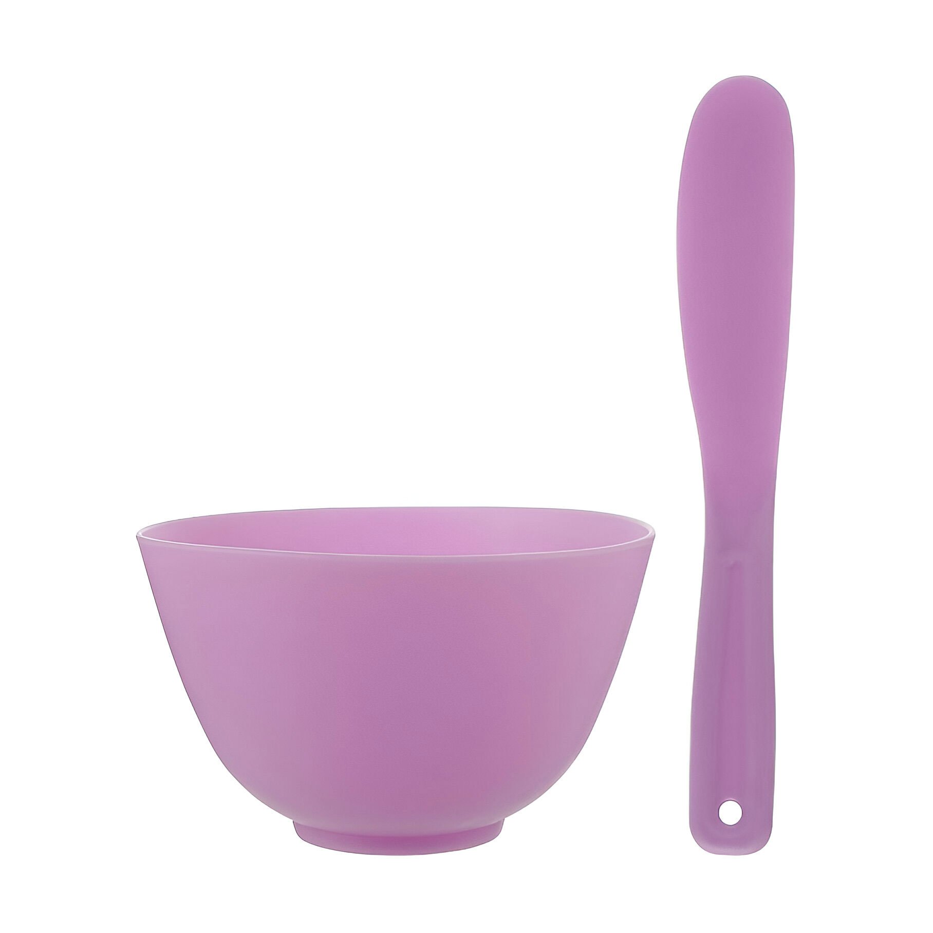 

Набір для косметичних продуктів Cosmo Shop силікон, фіолетовий (миска, 1 шт + лопатка, 1 шт) (CS095V)