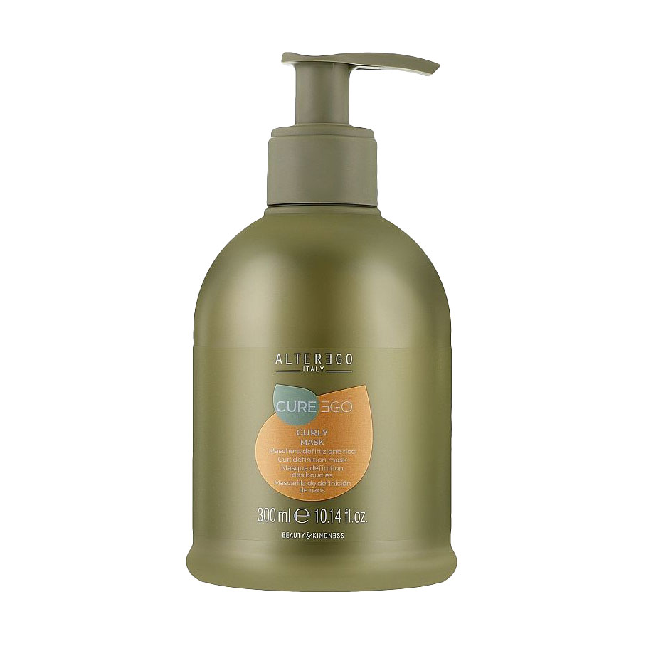 

Маска Alter Ego CureEgo Curly Mask для кучерявого та хвилястого волосся, 300 мл