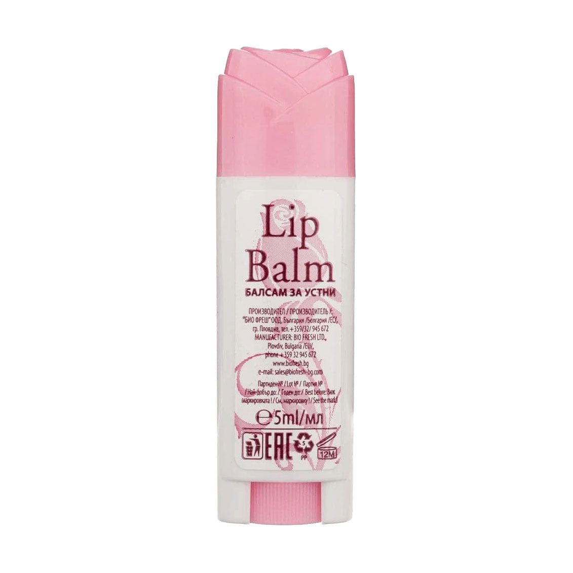 

Бальзам-стік для губ BioFresh Rose Of Bulgaria Lip Balm, 5 мл