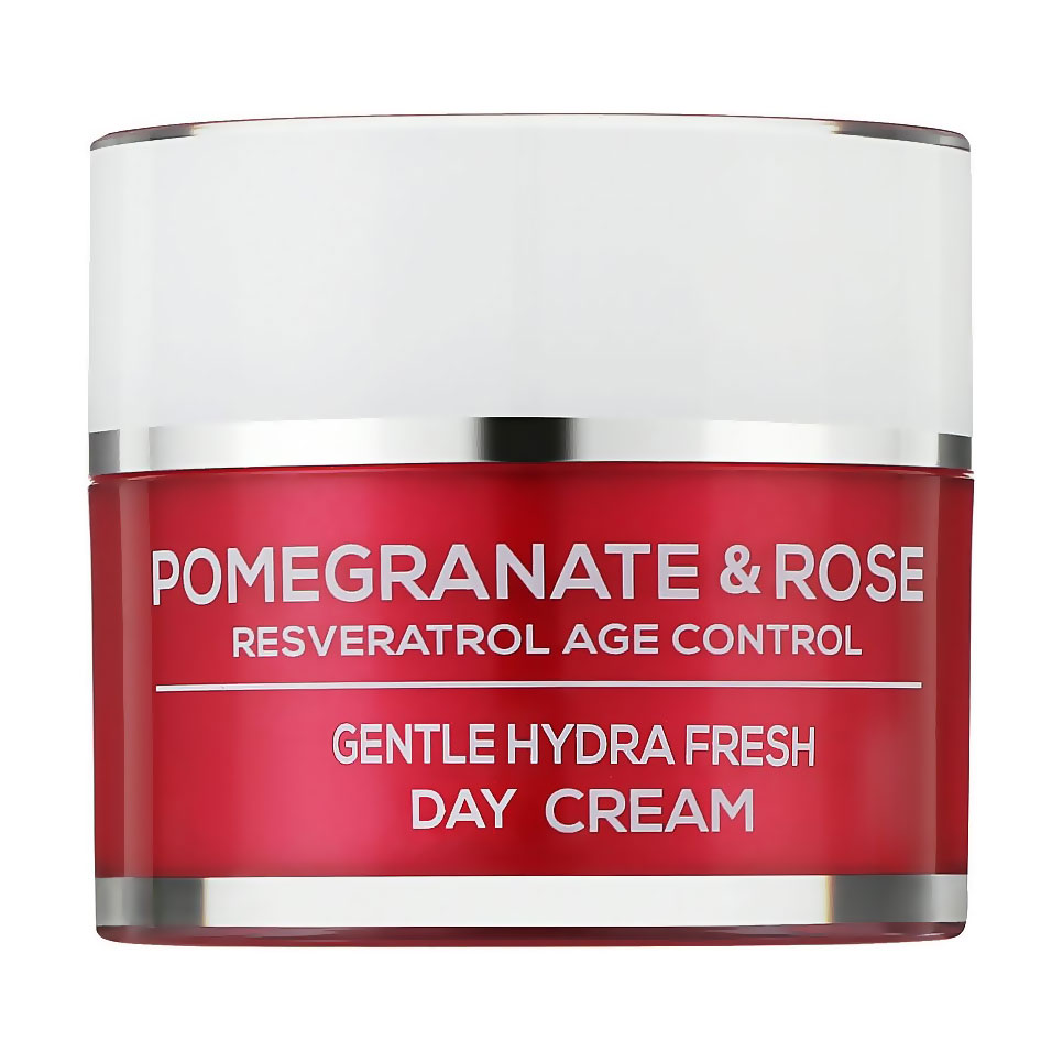 

Ніжний зволожувальний денний гіалурон-філер-крем для обличчя BioFresh Via Natural Pomergranate & Rose Hydra Fresh Day Cream Hyaluron-Filler, 50 мл