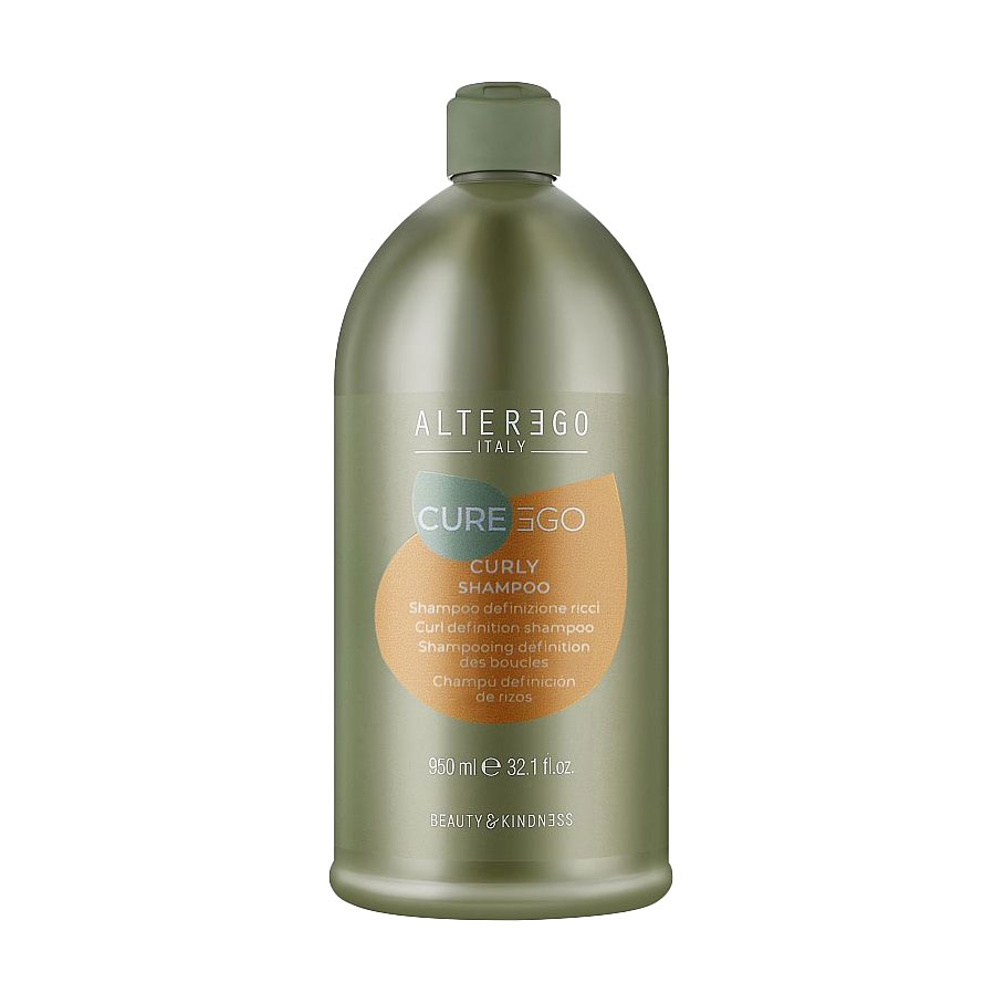 

Шампунь Alter Ego CureEgo Curly Shampoo для кучерявого або хвилястого волосся, 950 мл