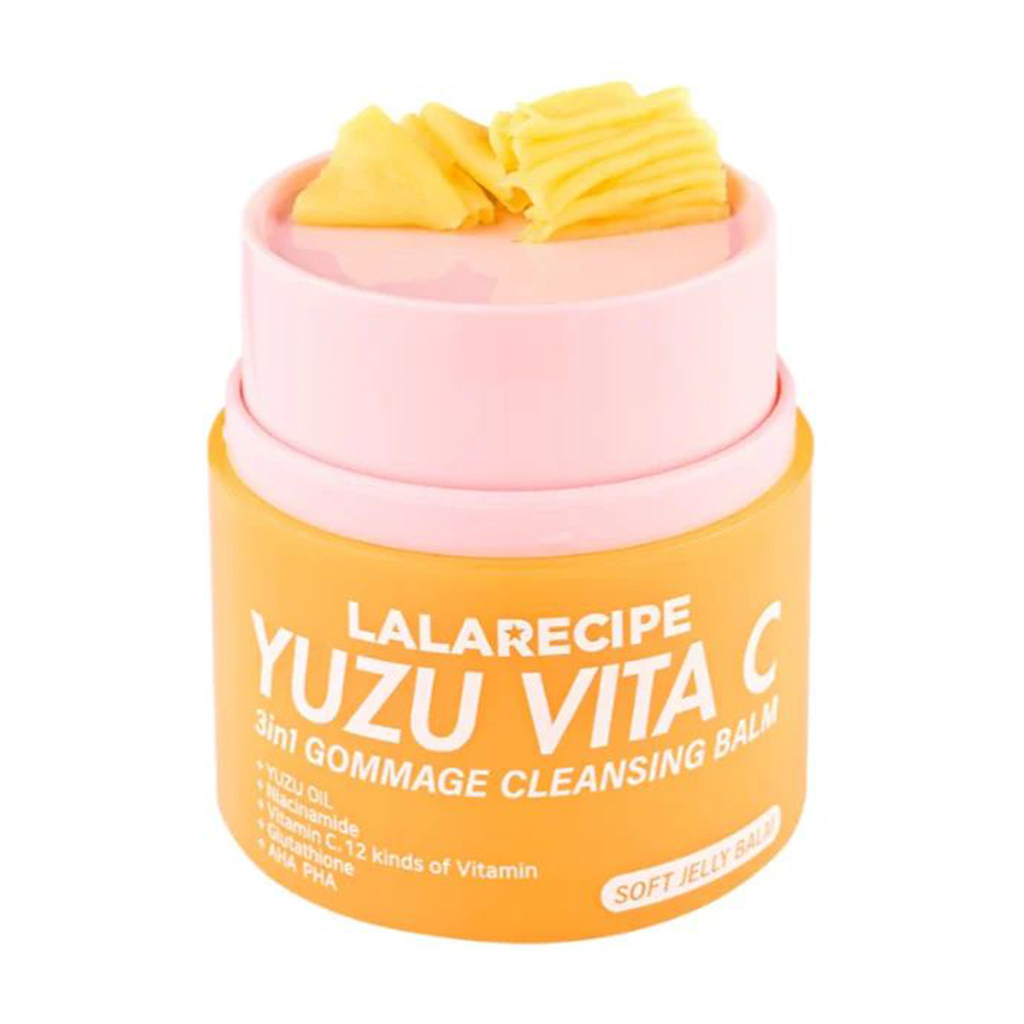 

Очищувальний бальзам-гоммаж для обличчя Lalarecipe Yuzu Vita C 3 In 1 Gommage Cleansing Balm, 50 мл