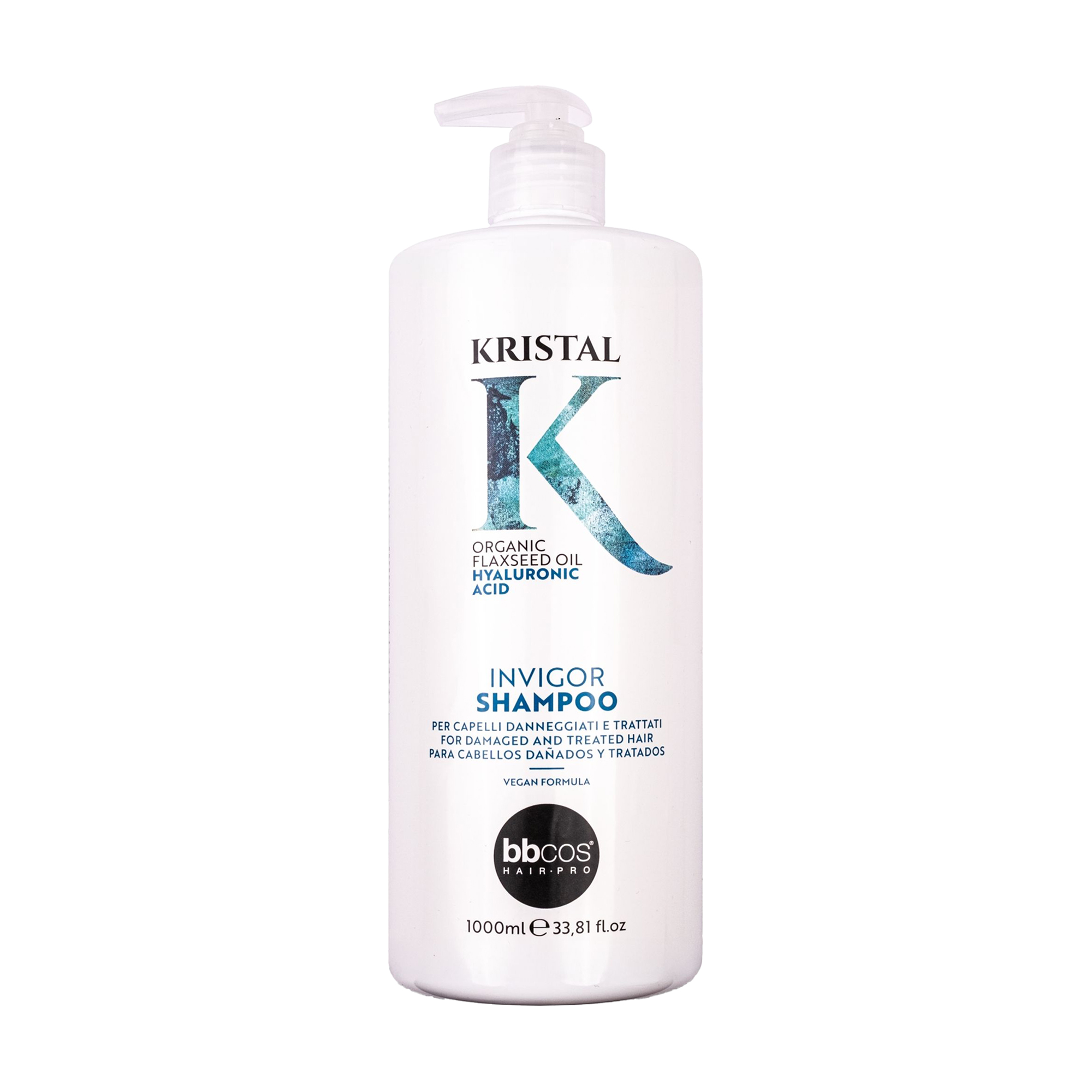 

Шампунь BBcos Kristal Invigor Shampoo для пошкодженого волосся, 1 л