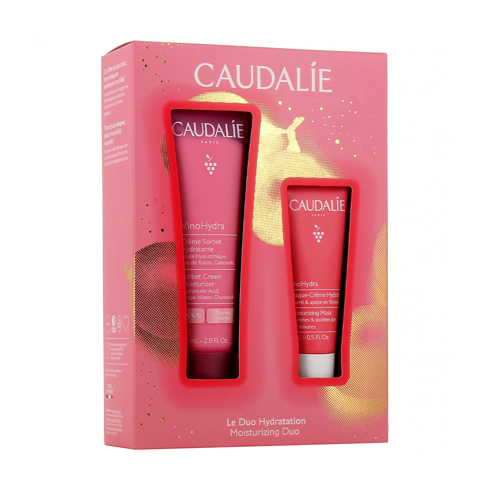 

Набір для обличчя Caudalie VinoHydra Moisturizing Duo (крем-сорбет, 60 мл + гель для вмивання, 30 мл)