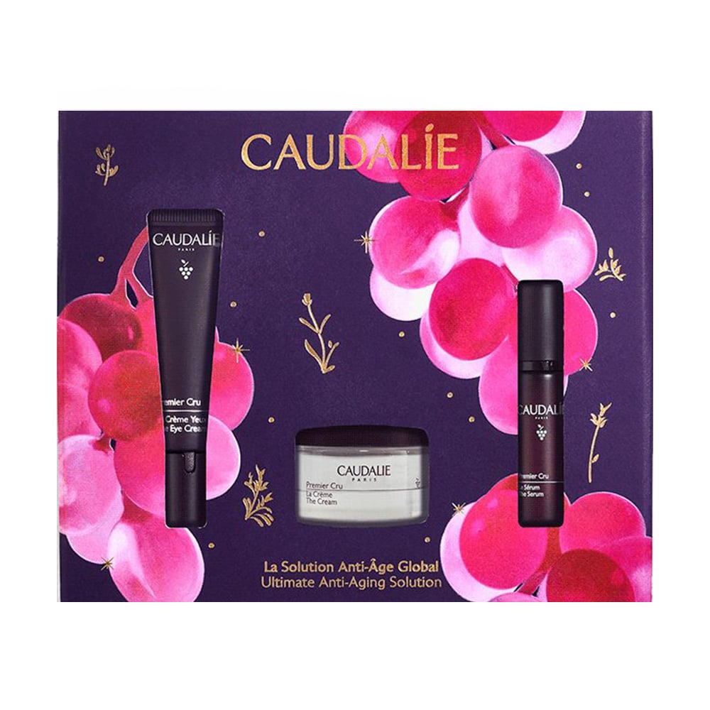 

Набір для обличчя Caudalie Premier Cru Ultimate Anti-Aging Solution (крем для шкіри навколо очей, 15 мл + крем, 15 мл + сироватка, 10 мл)