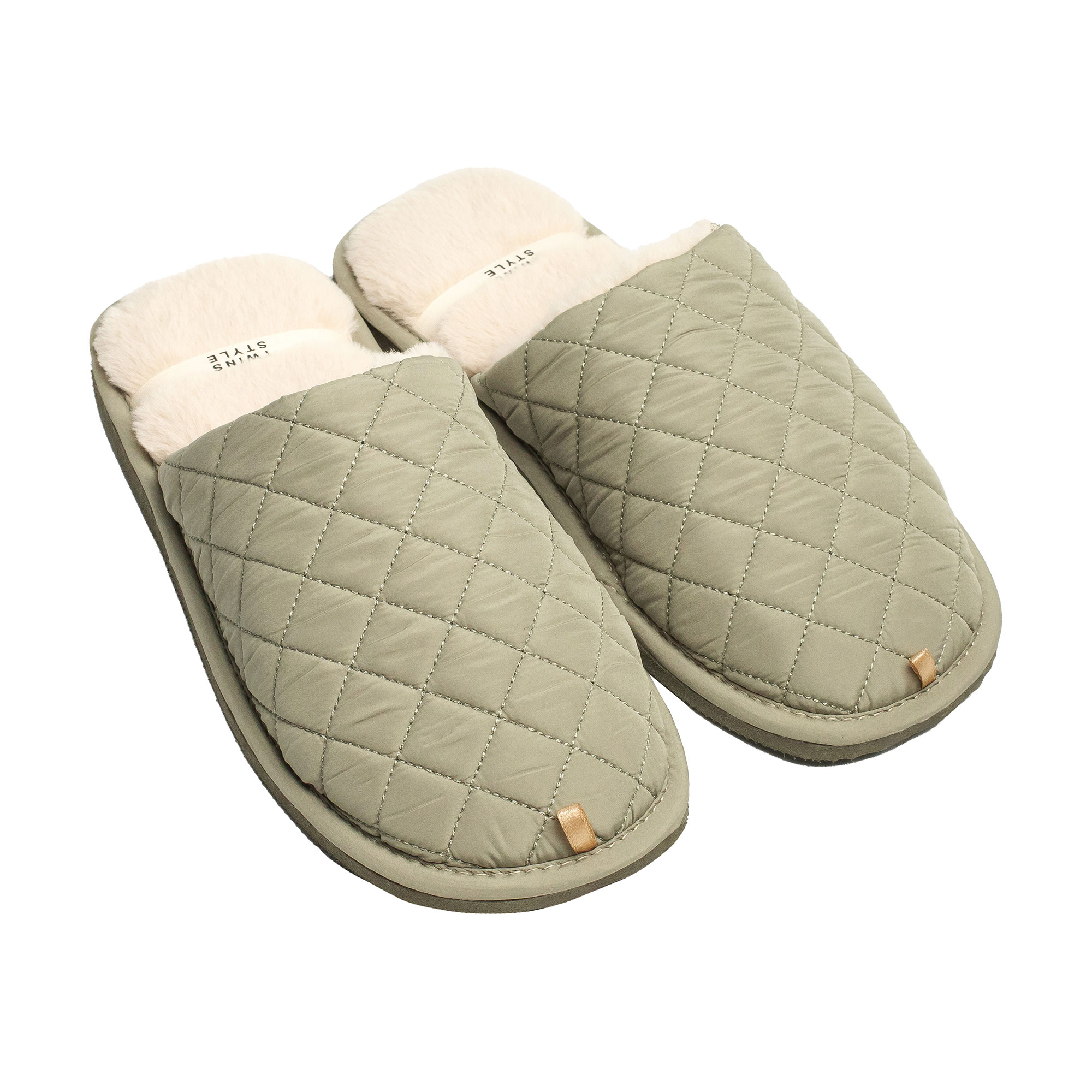 

Чоловічі домашні капці Twins HS-LUX стьогані, хакі, розмір 42-43 (28 см)