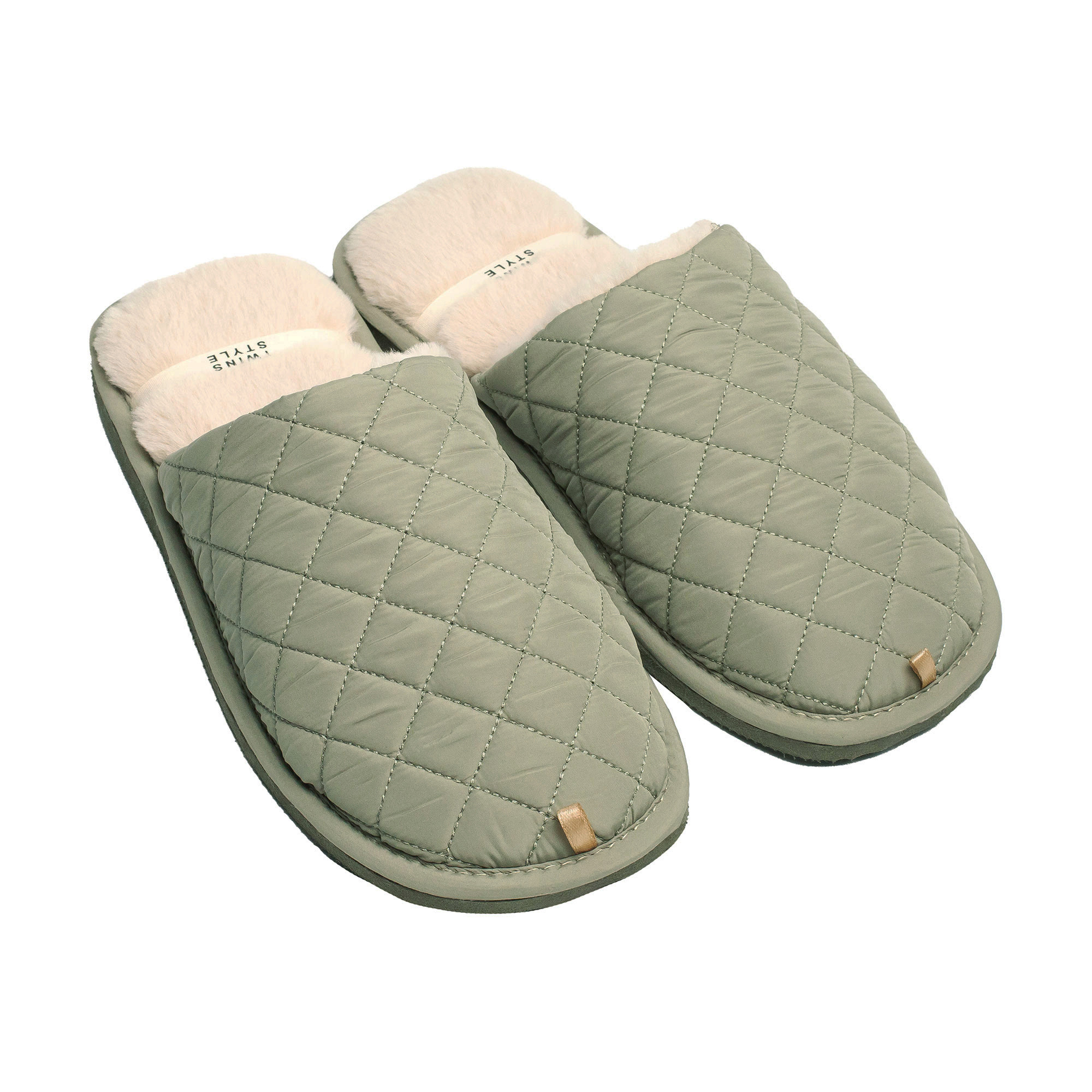 

Чоловічі домашні капці Twins HS-LUX стьогані, хакі, розмір 42-43 (28 см)