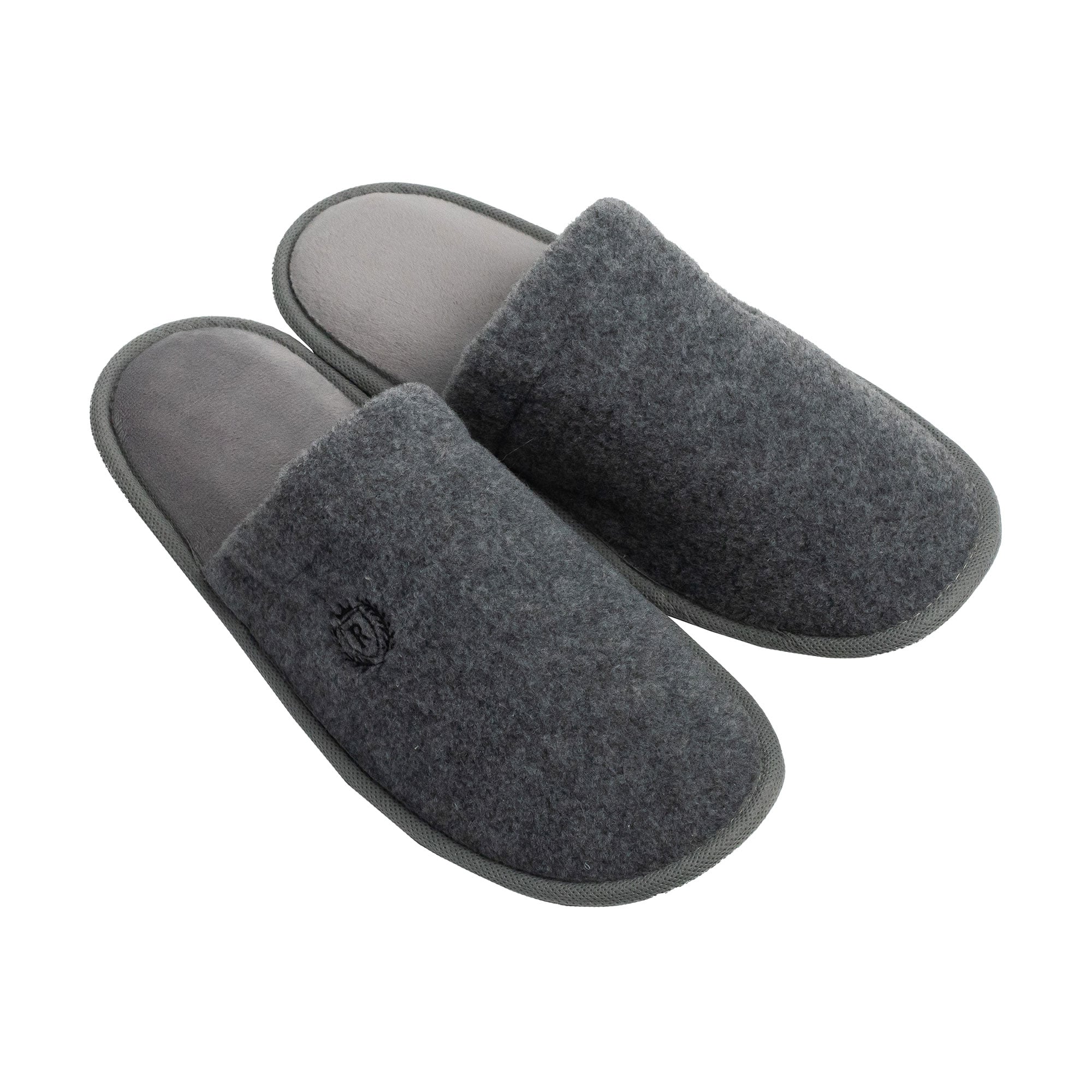 

Чоловічі домашні капці Twins HS-OZ Lama войлочні, з вишивкою, графіт, розмір 42-43 (28 см)