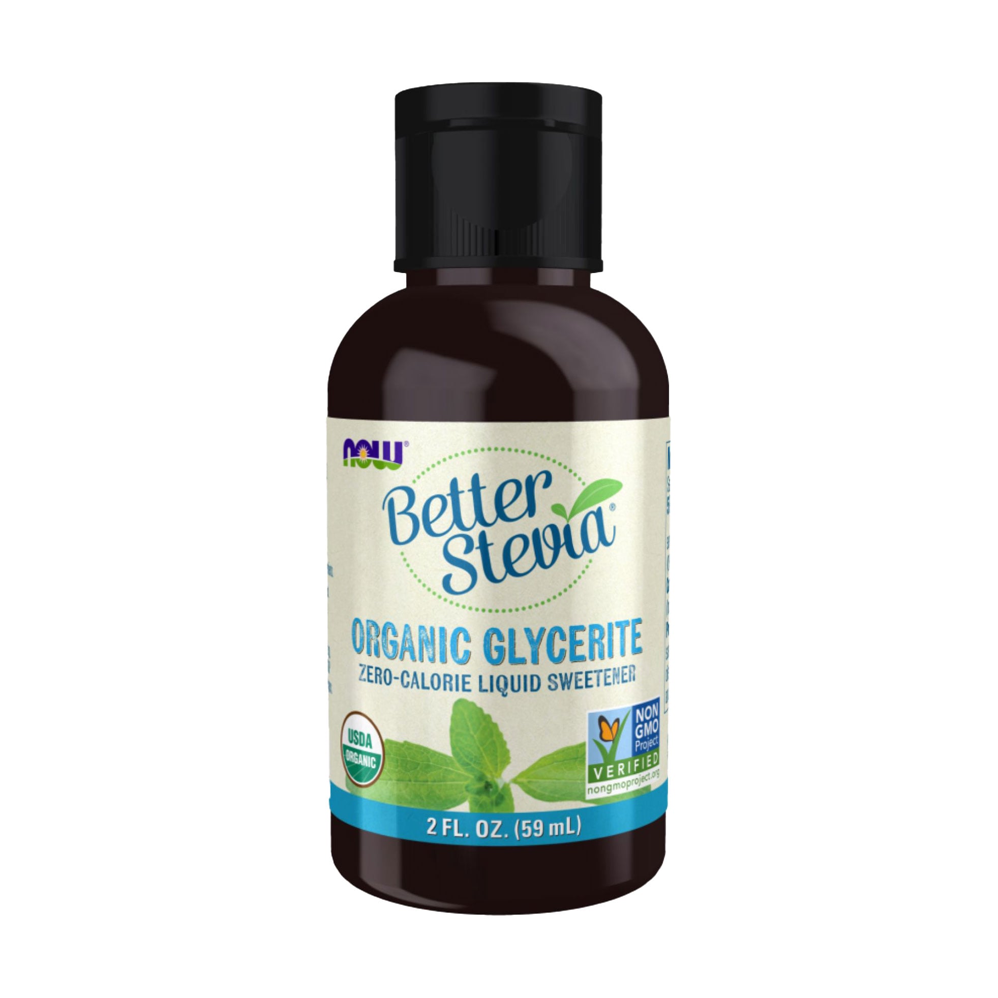 

Стевія NOW foods Better Stevia підсолоджувач з нульовою калорійністю, гліцерит, в рідині, 59 мл