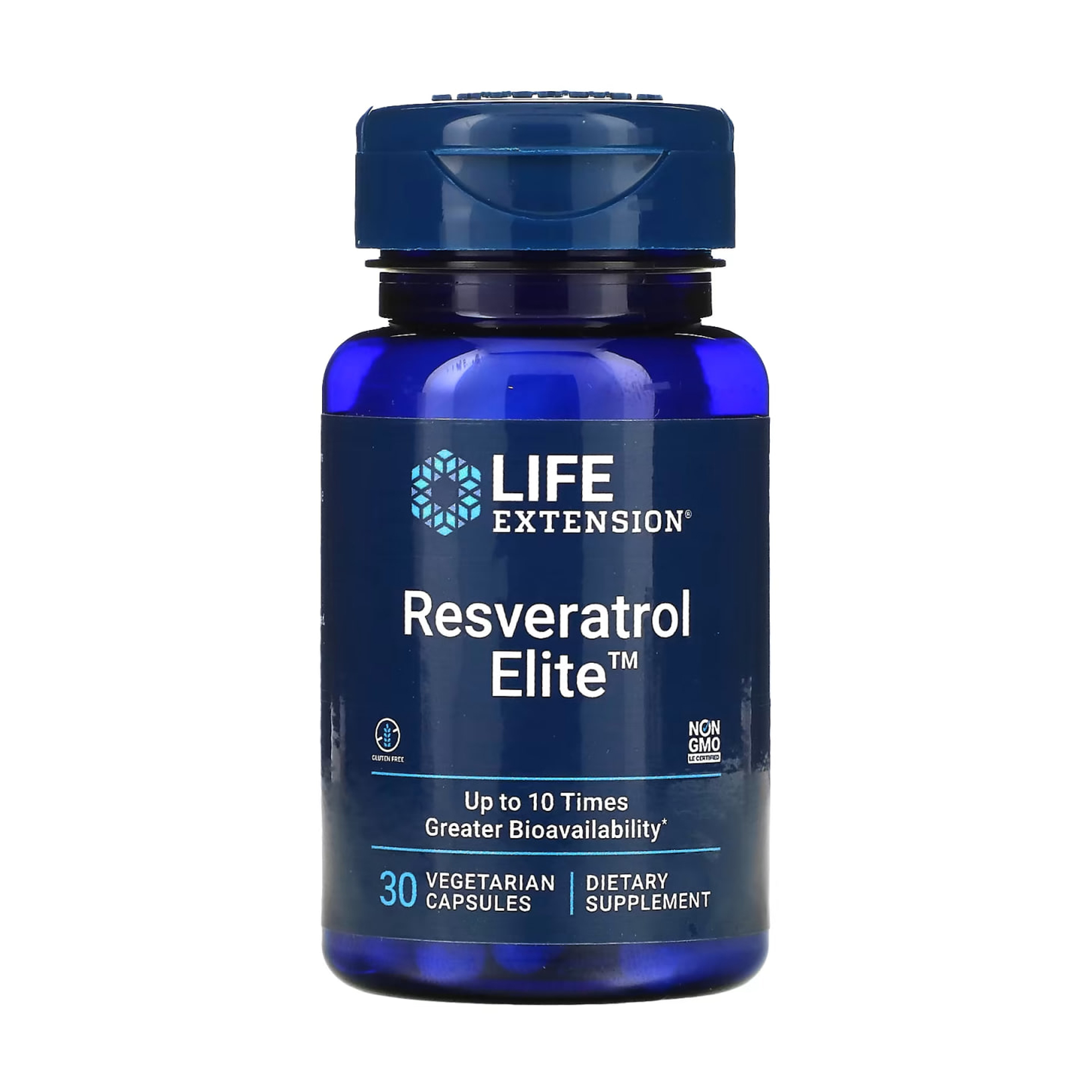 

Ресвератрол Life Extension Resveratrol Elite, 30 вегетаріанських капсул