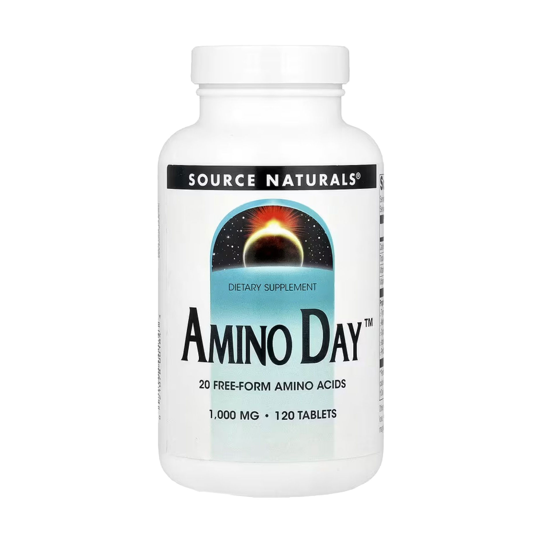 

Амінокислоти Source Naturals Amino Day 1000 мг, 120 таблеток