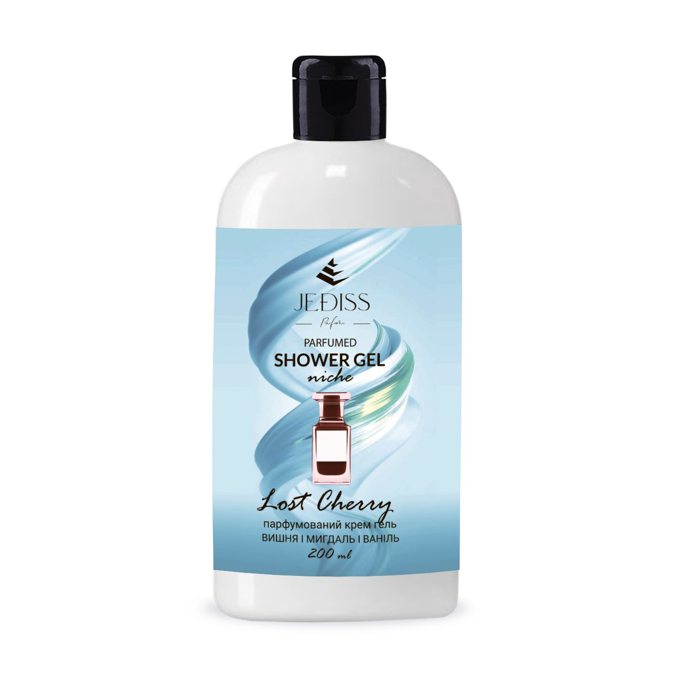 

Парфумований крем-гель для душу Jediss Lost Cherry унісекс, 200 мл