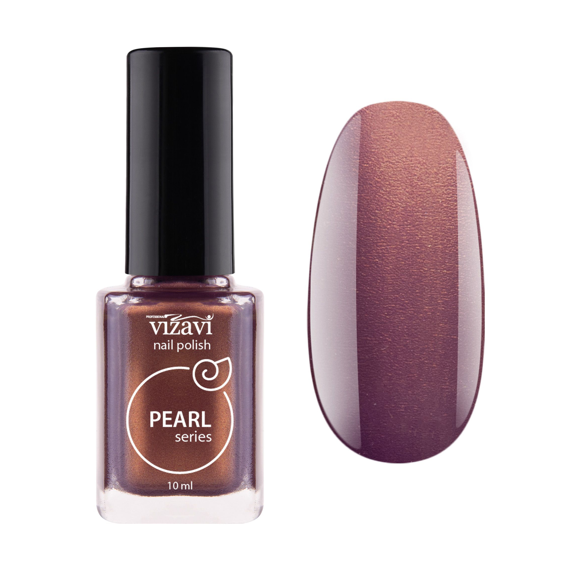 

Лак для нігтів Vizavi Professional Pearl Series Nail Polish 27 Бузковий, 10 мл