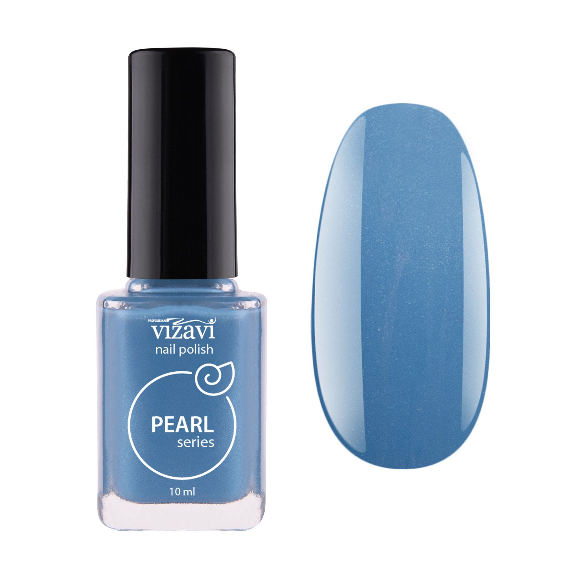 

Лак для нігтів Vizavi Professional Pearl Series Nail Polish 29 Блакитний, 10 мл