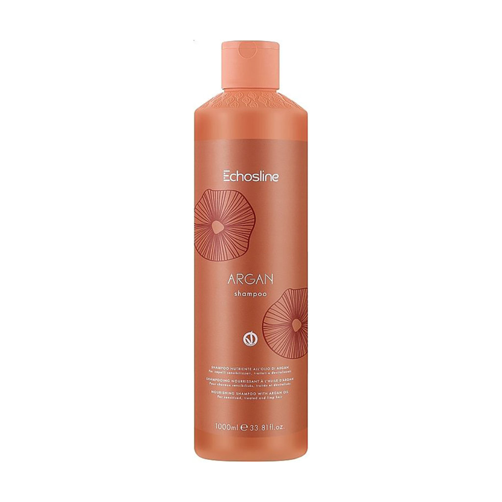 

Живильний шампунь для волосся Echosline Argan Shampoo з аргановою олією, 1 л