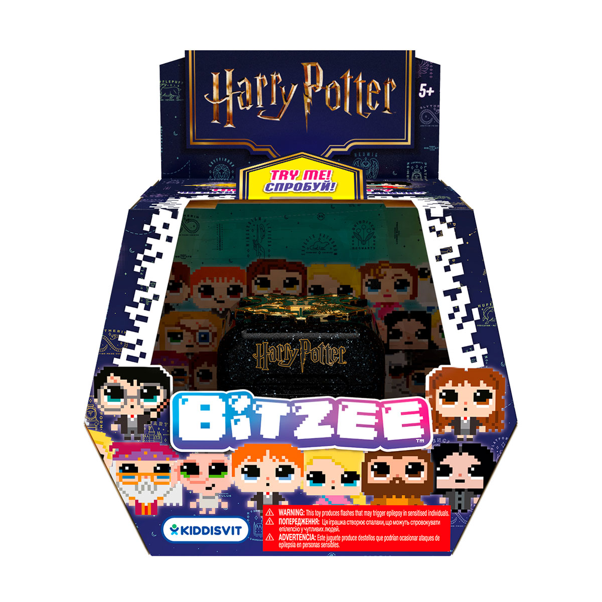 

Інтерактивна іграшка Bitzee Harry Potter з віртуальними цифровими героями, чорна, від 5 років (6076508)