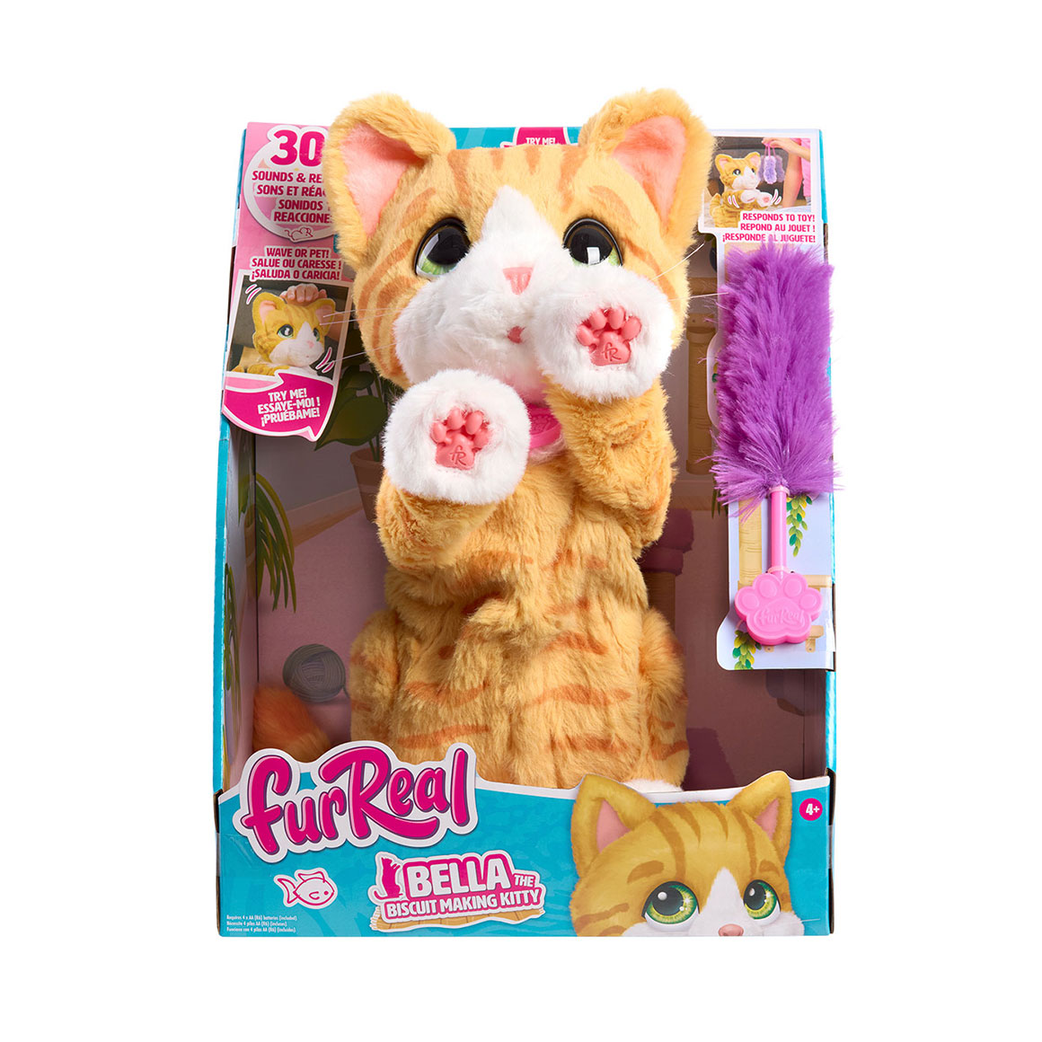 

Інтерактивна іграшка Furreal Кішечка Белла, від 4 років (28141)