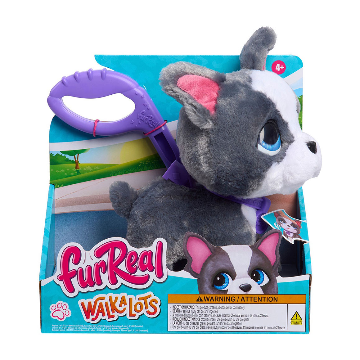 

Інтерактивна іграшка Furreal Walk-A-Lots Французький бульдог, від 4 років (28161)