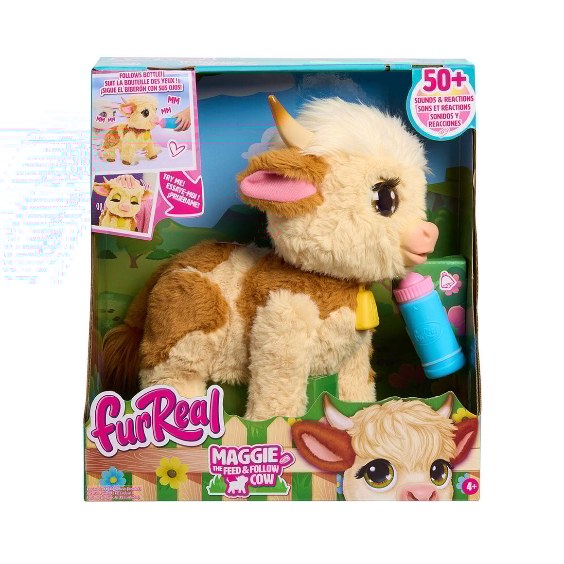 

Інтерактивна іграшка Furreal Корівка Меггі, від 4 років (28158)