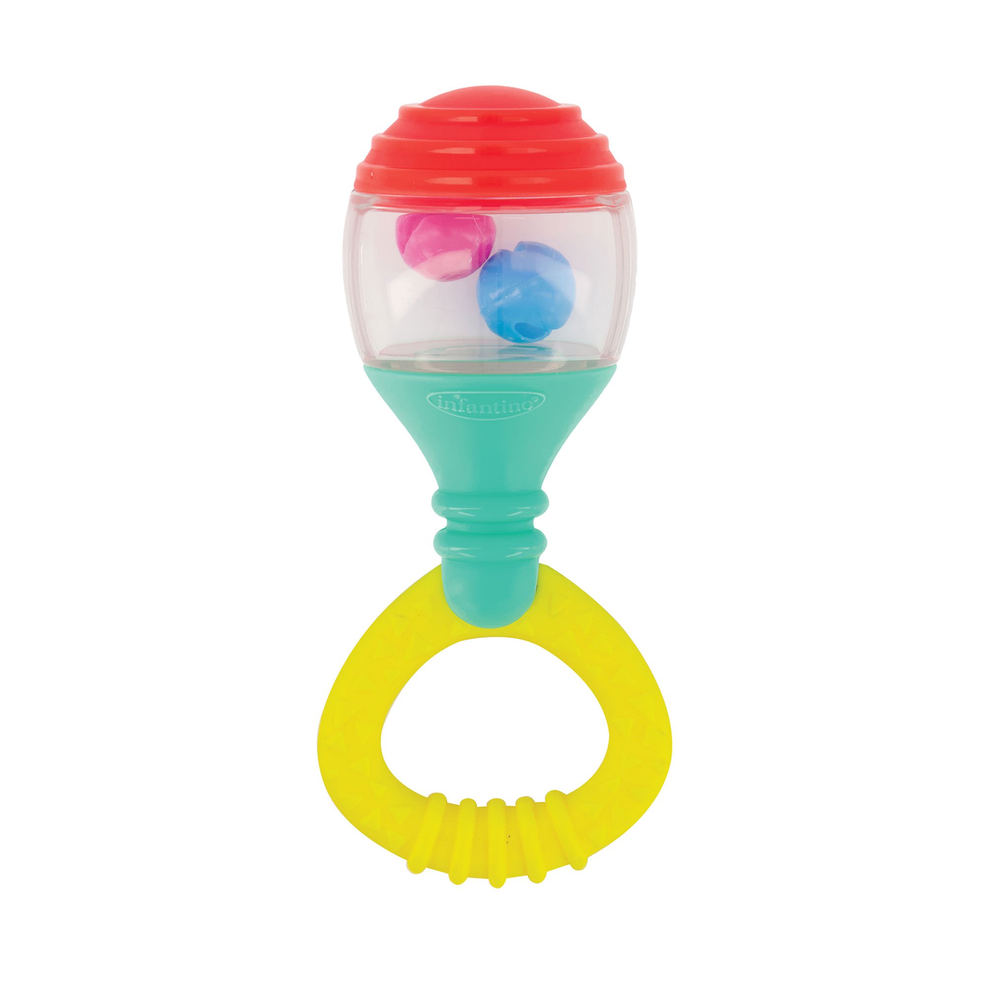

Іграшка прорізувач-брязкальце Infantino Baby's 1st Musical Maraca Suitable From Birth, від народження (315259)
