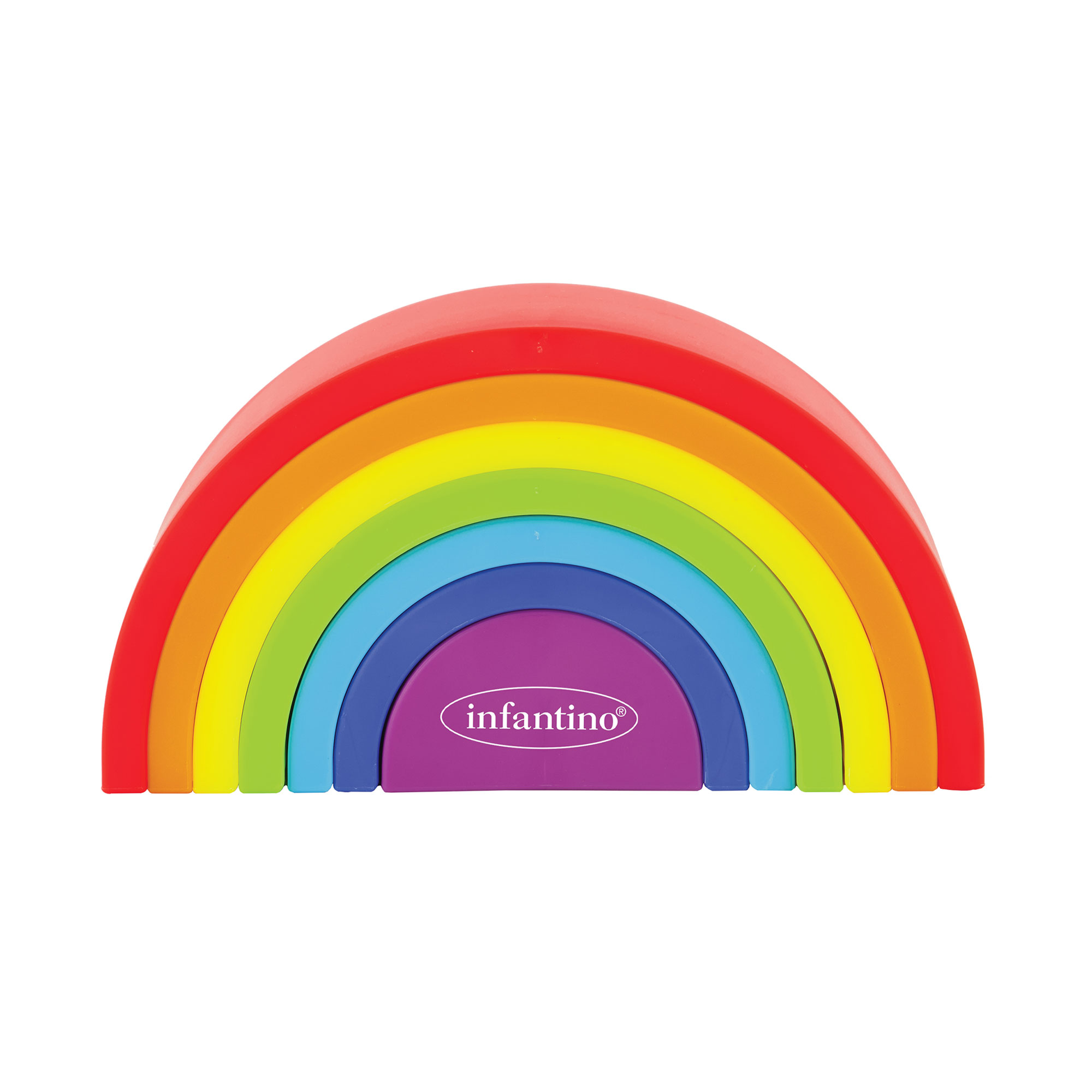 

Дитяча розвивальна іграшка Infantino Magic Rainbow Stacker, від 1 року (315280)