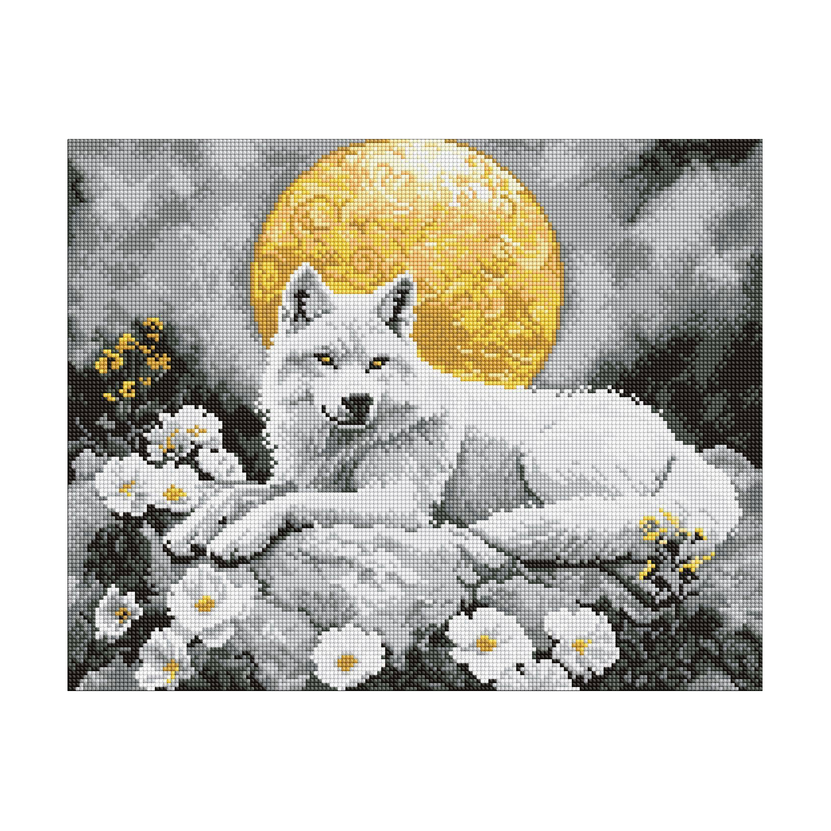 

Алмазна мозаїка Ideyka Під світлом місяця, 40*50 см (AMO8244)