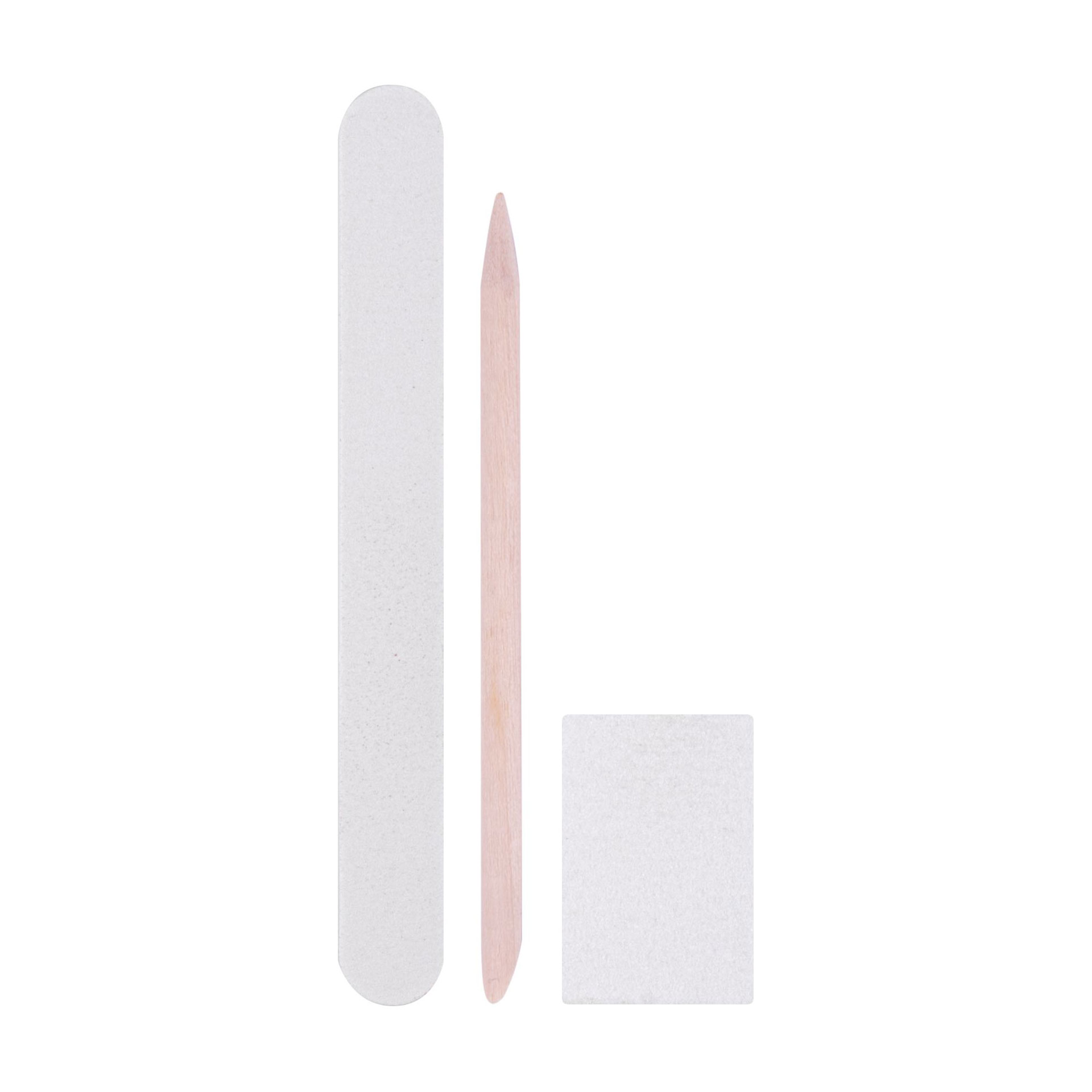 

Одноразовий набір для манікюру Vizavi Professional (апельсинова паличка, 1 шт + баф, 1 шт + пилочка, 1 шт)